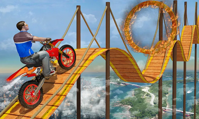 Bike Tricks Trail Stunt Master | Indus Appstore | Screenshot