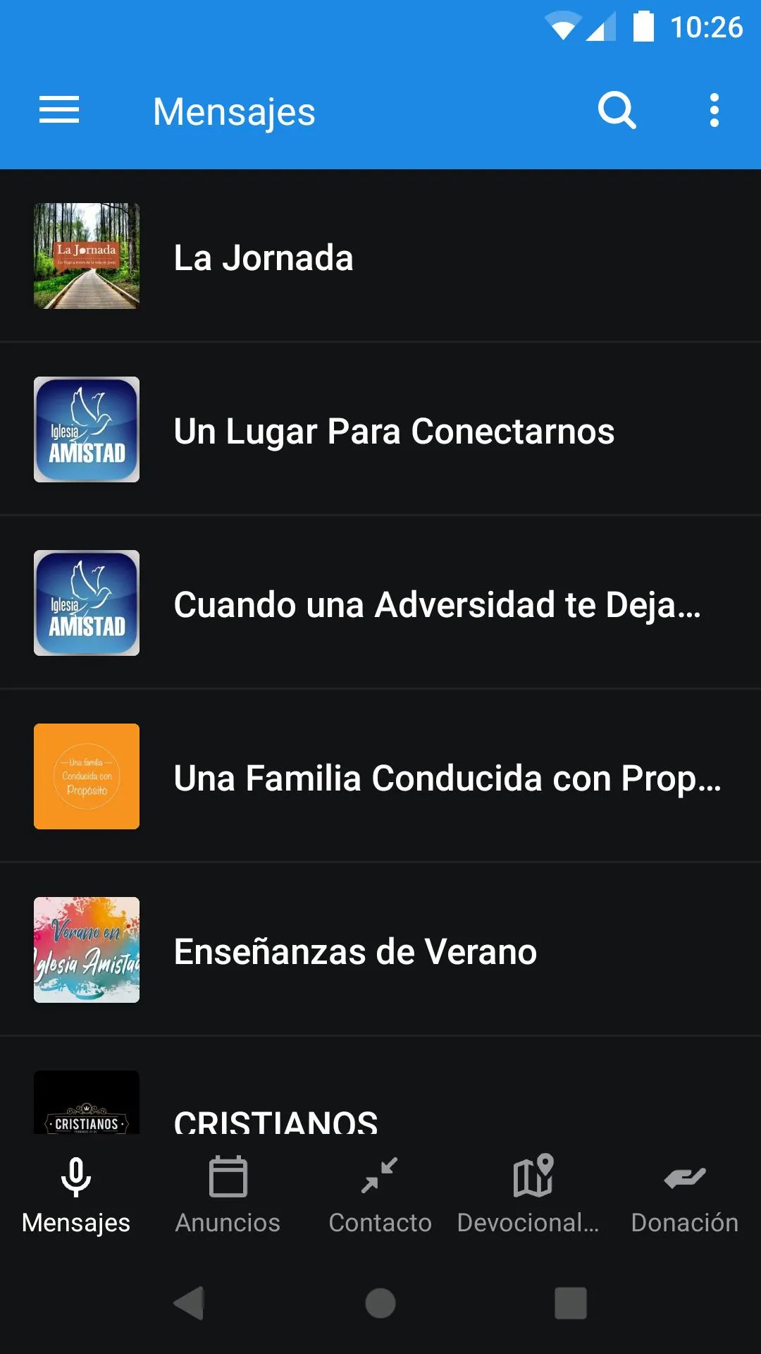 Iglesia Amistad | Indus Appstore | Screenshot