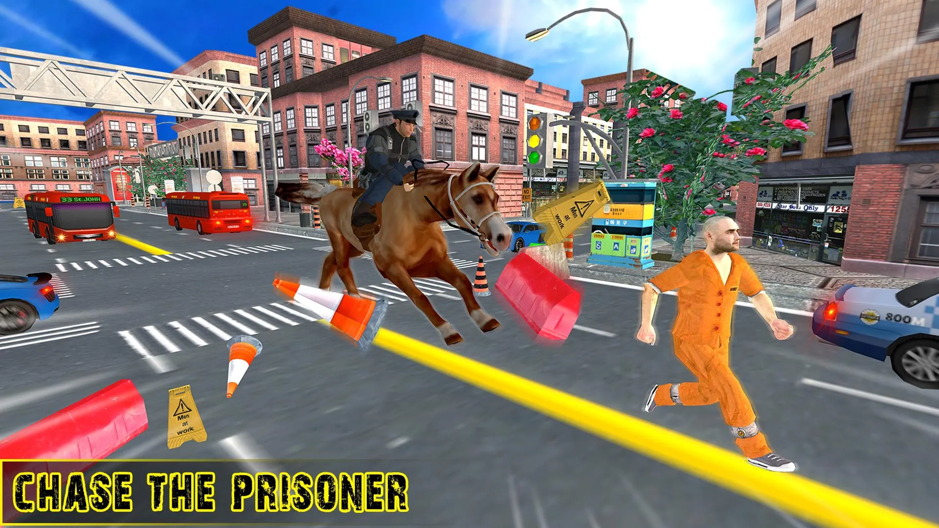 US Police Horse Criminal Chase | Indus Appstore | Screenshot