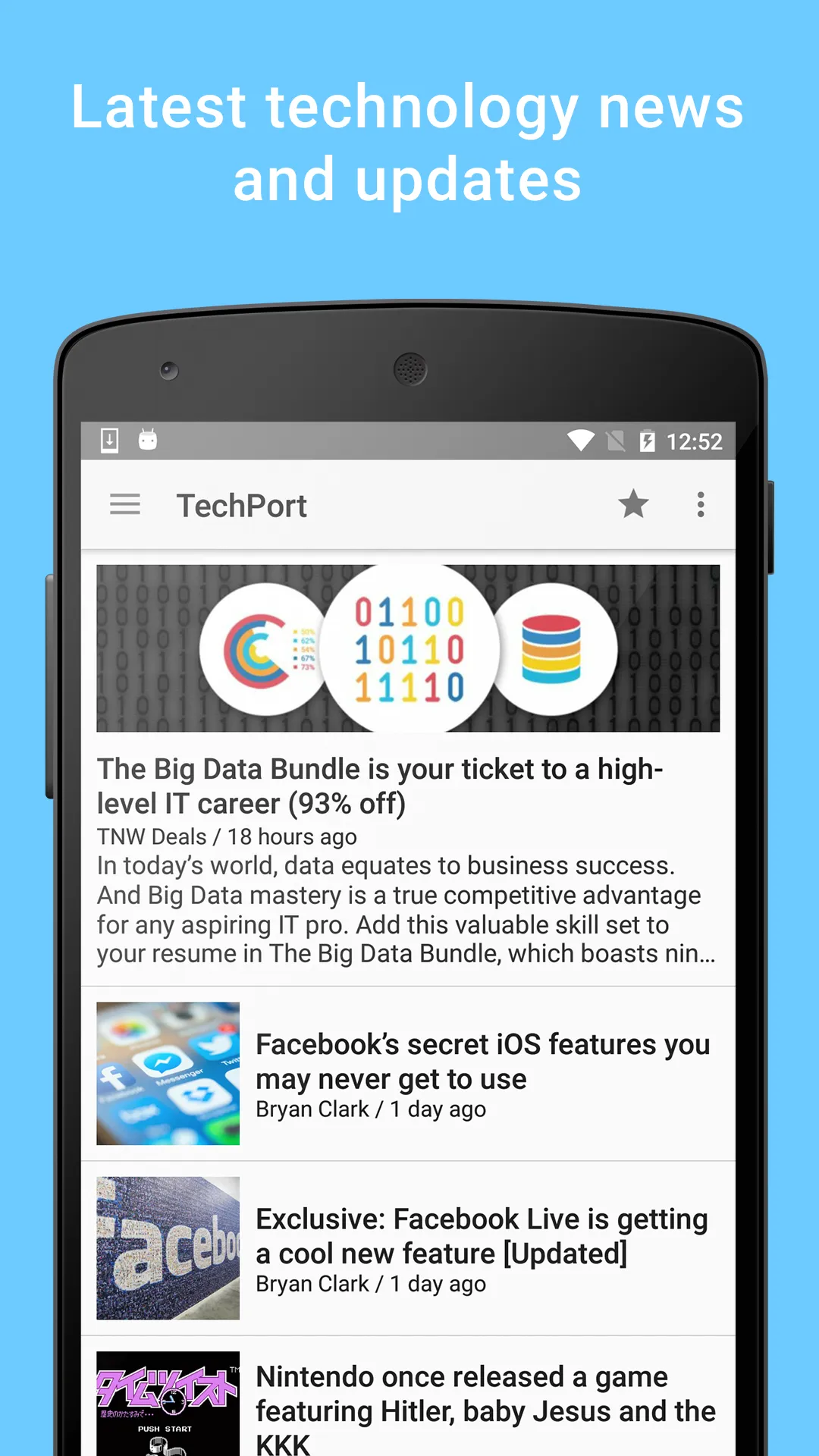 TechPort | Indus Appstore | Screenshot