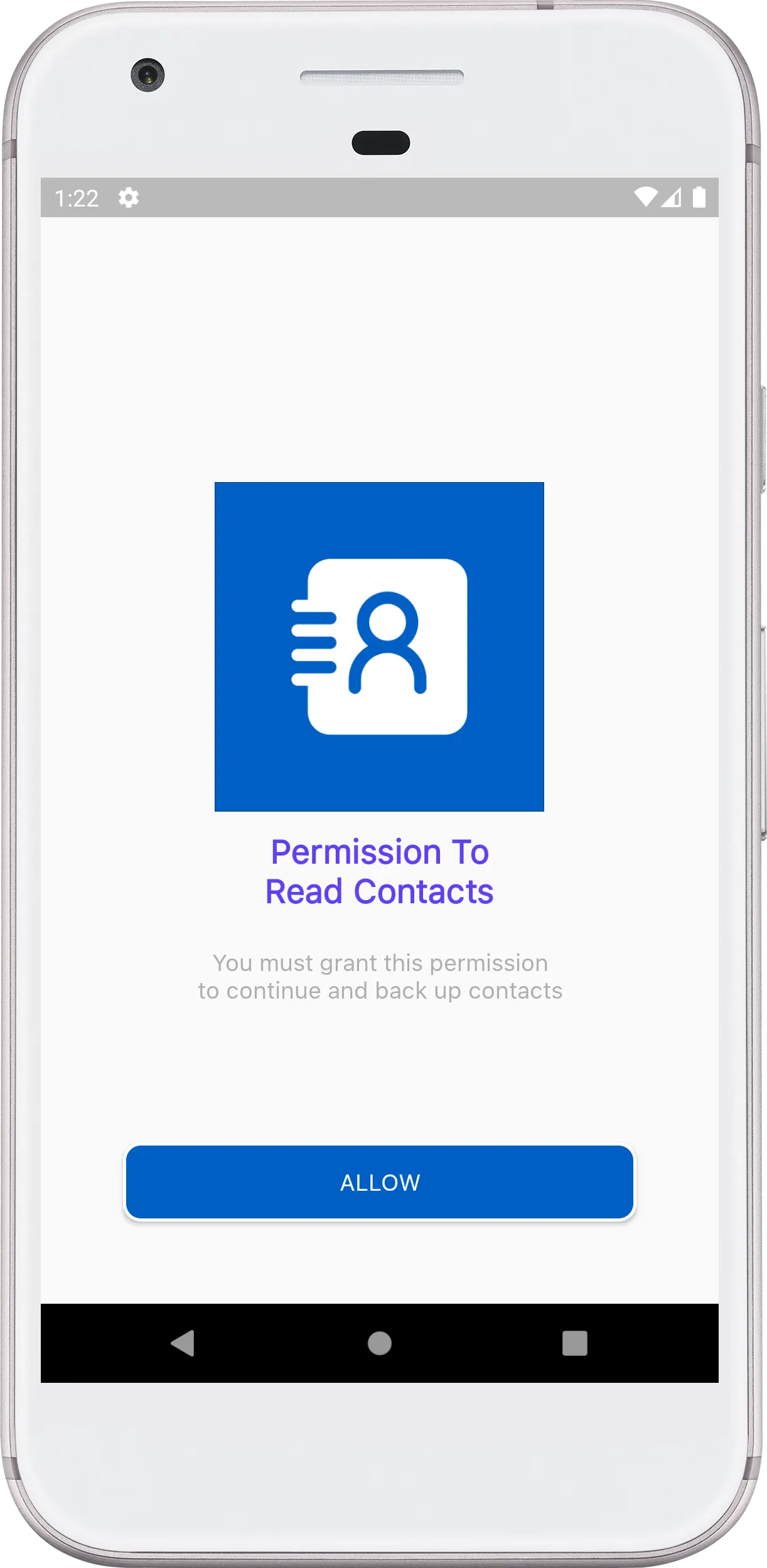 Contacts Backup: Easy Backup | Indus Appstore | Screenshot