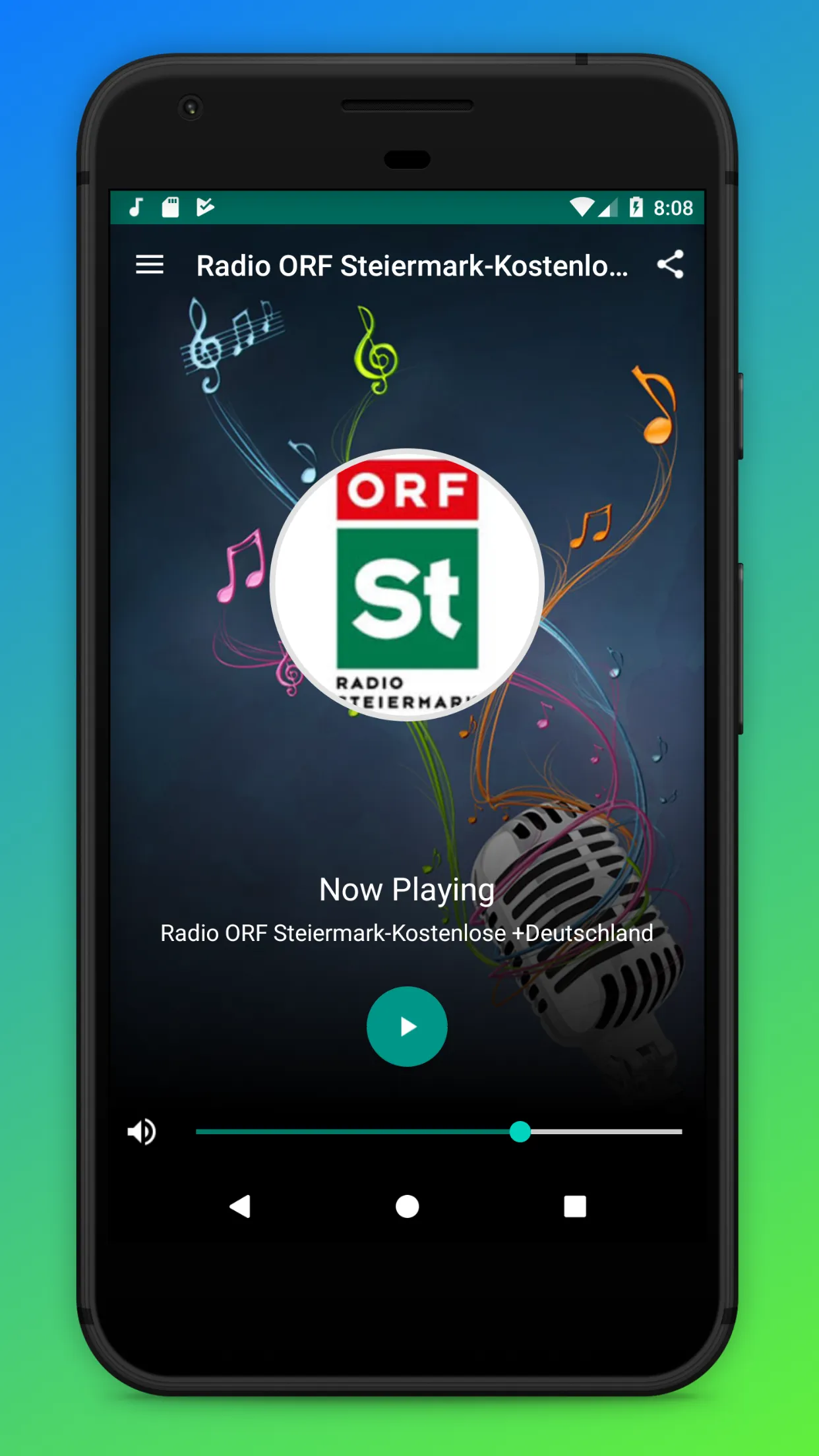 ORF Steiermark Radio FM App AT | Indus Appstore | Screenshot