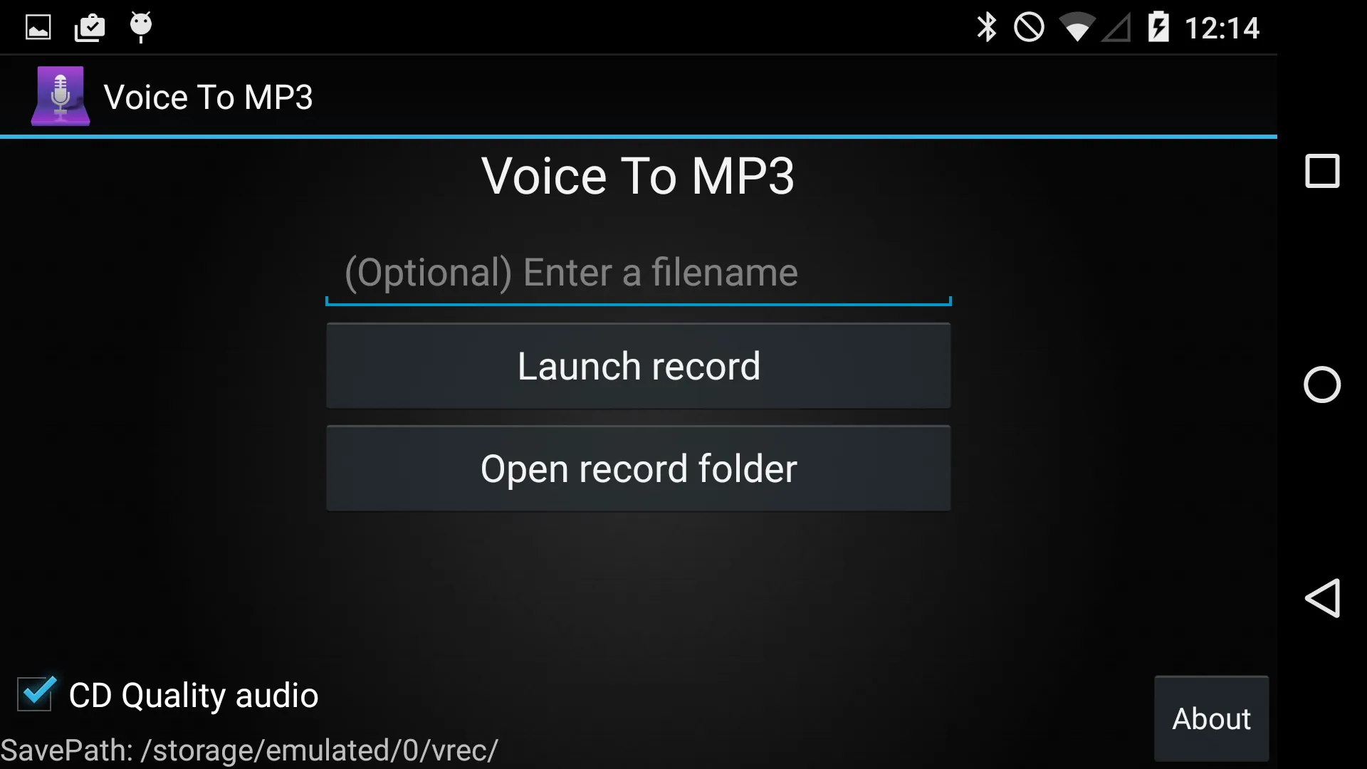 Voice To MP3 | Indus Appstore | Screenshot