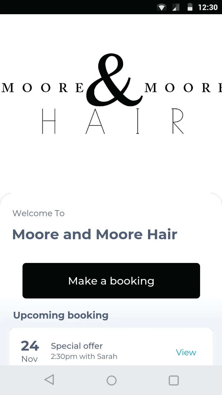 Moore and Moore Hair | Indus Appstore | Screenshot