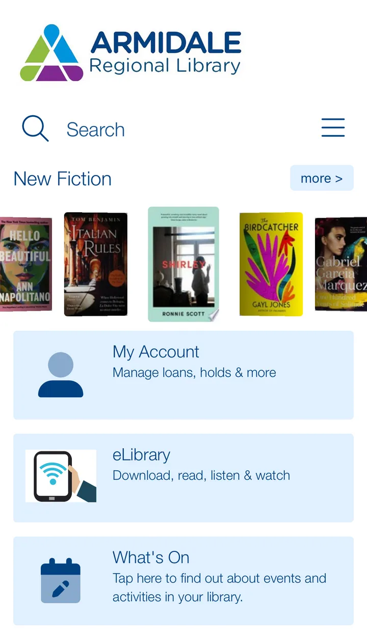 Armidale Regional Libraries | Indus Appstore | Screenshot