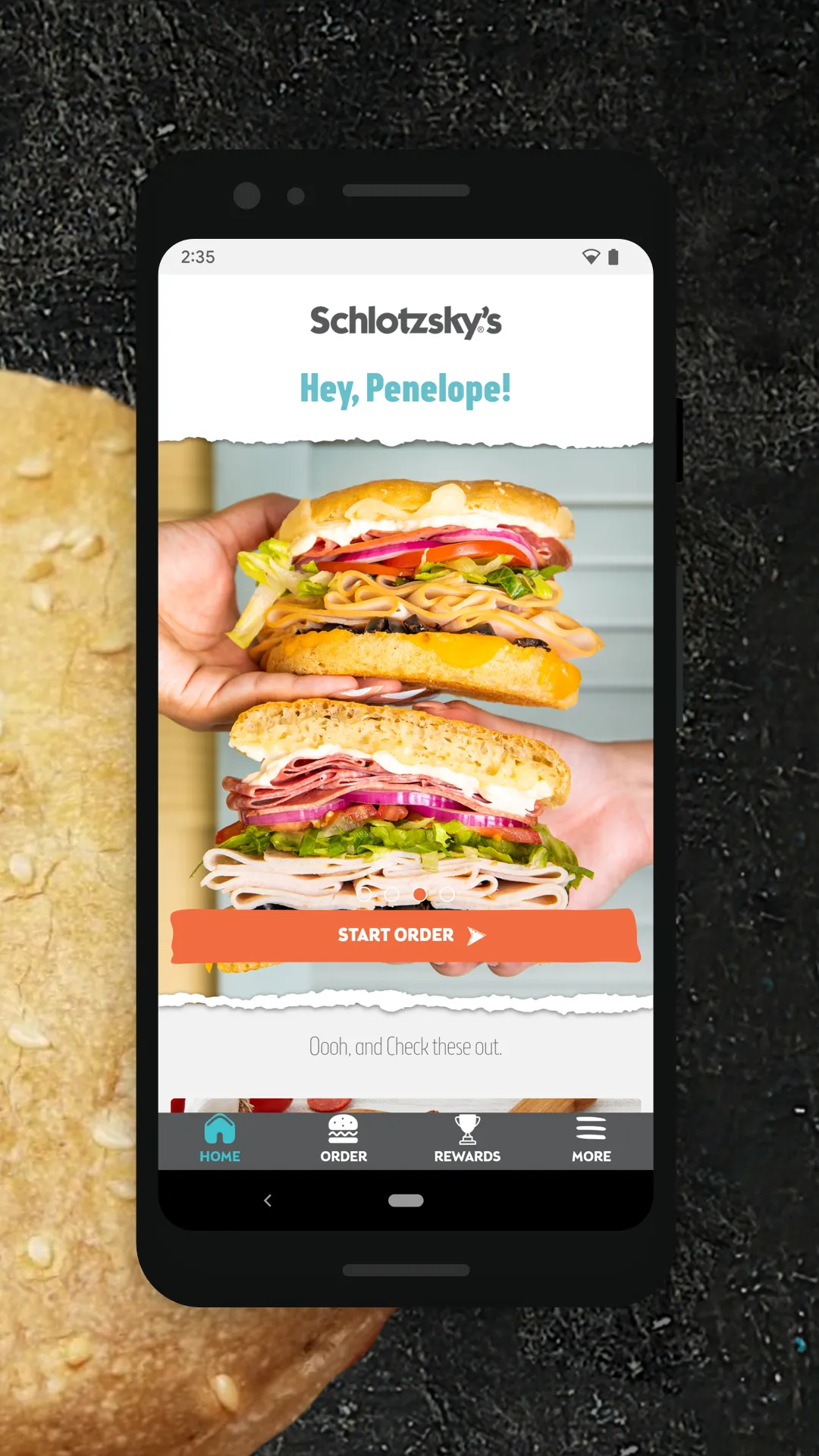 Schlotzsky's Rewards Program | Indus Appstore | Screenshot