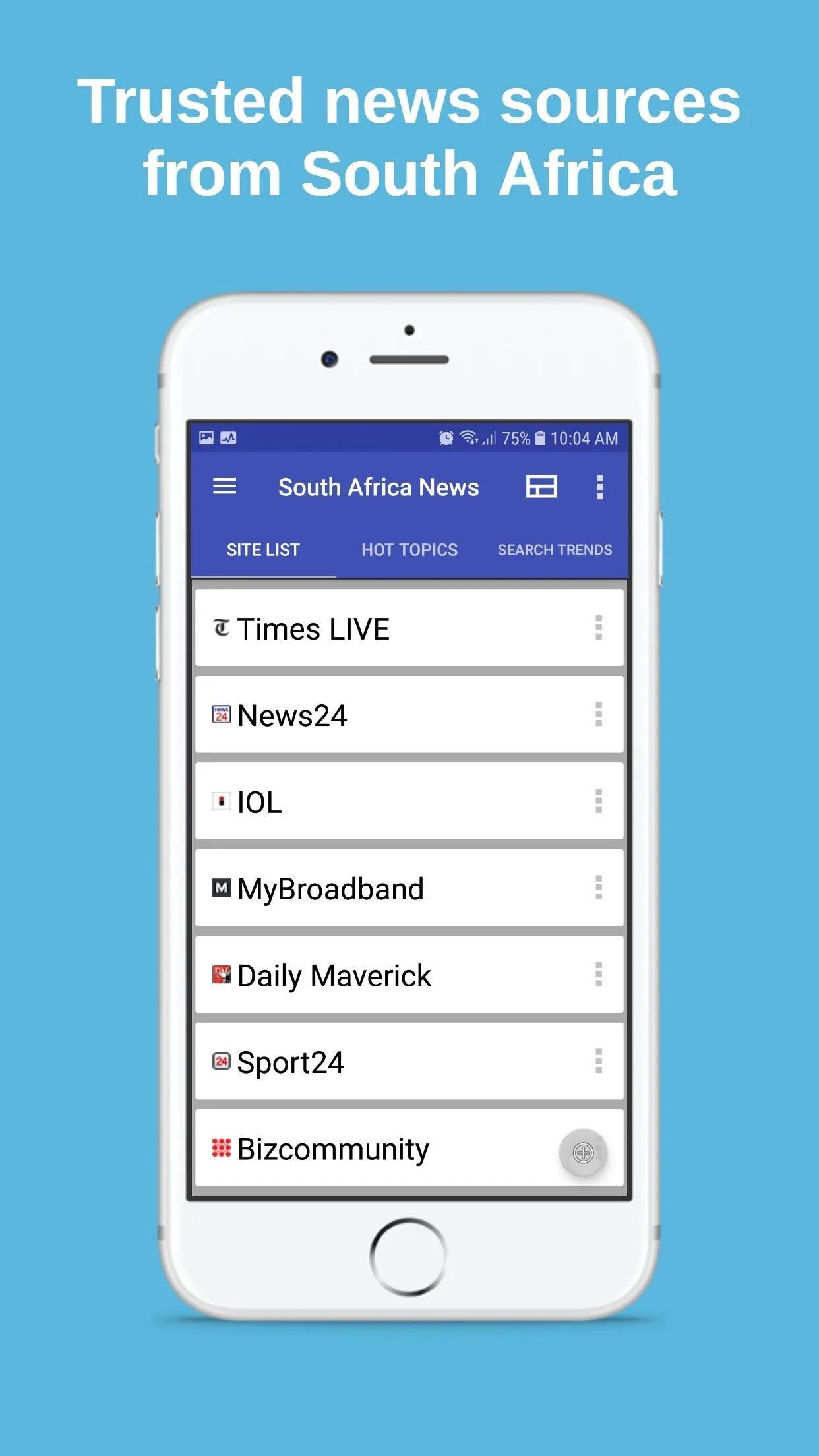 South Africa News | Indus Appstore | Screenshot