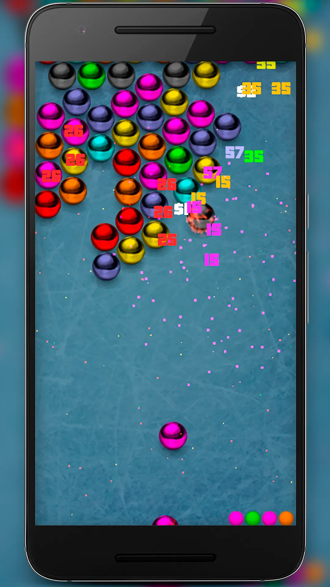 Magnetic balls bubble shoot | Indus Appstore | Screenshot