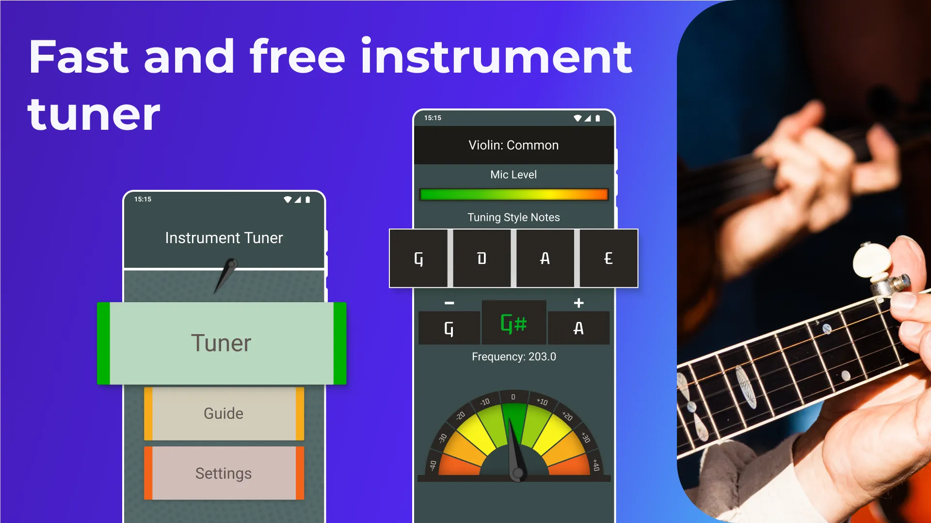 Instrument Tuner | Indus Appstore | Screenshot