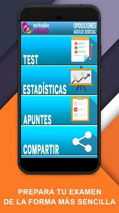 Test Auxilio Judicial | Indus Appstore | Screenshot