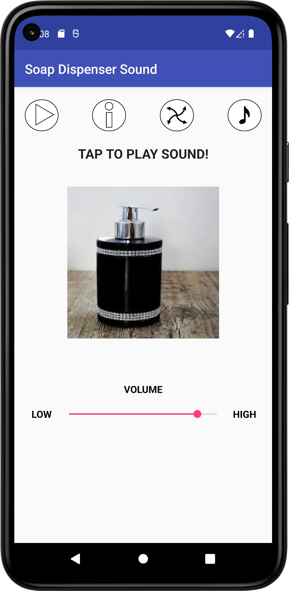 Soap Dispenser Sound | Indus Appstore | Screenshot