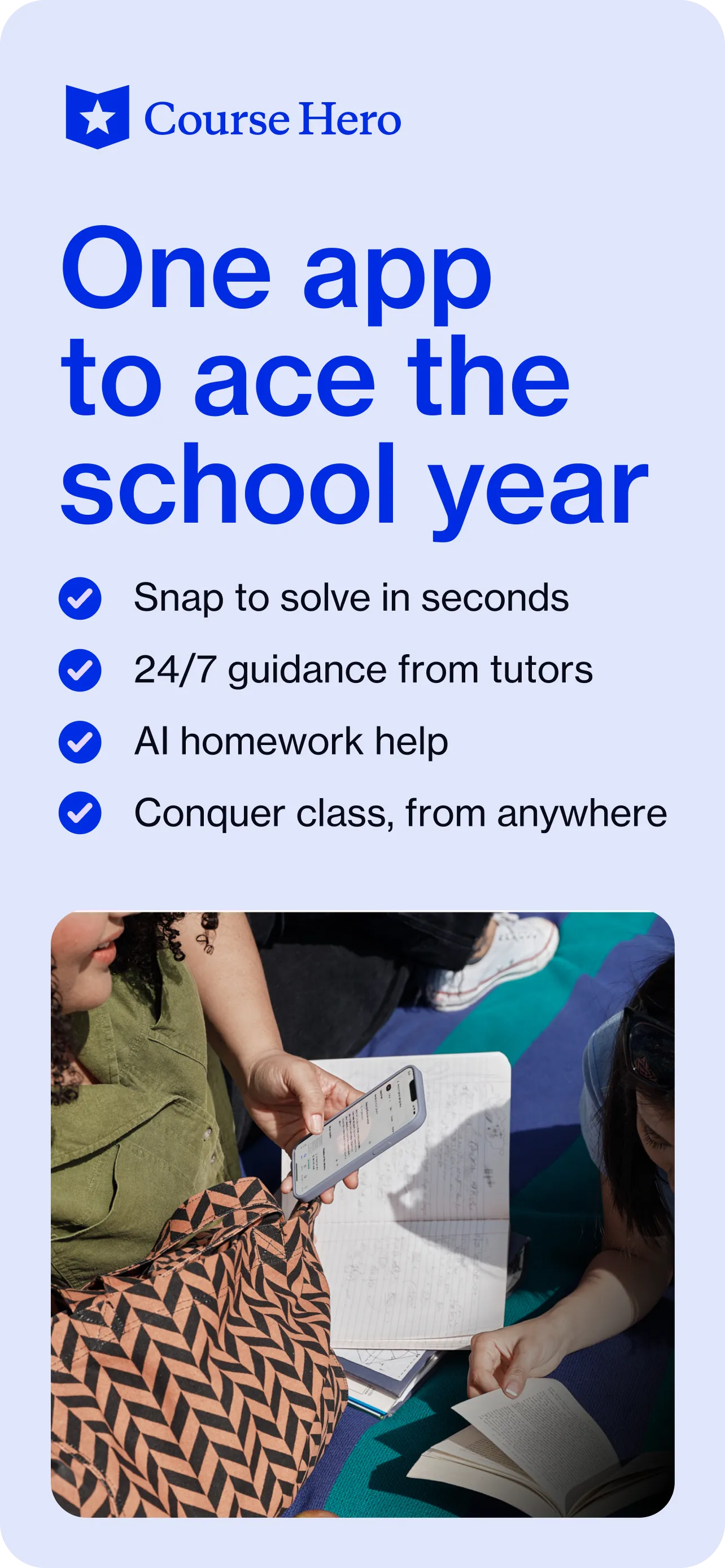 Course Hero: AI Homework Help | Indus Appstore | Screenshot