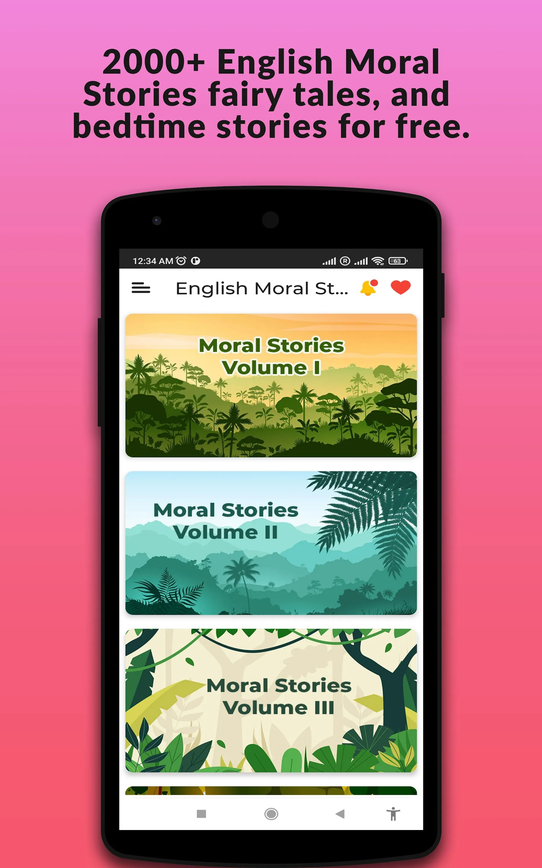 Bedtime Short Moral Stories | Indus Appstore | Screenshot