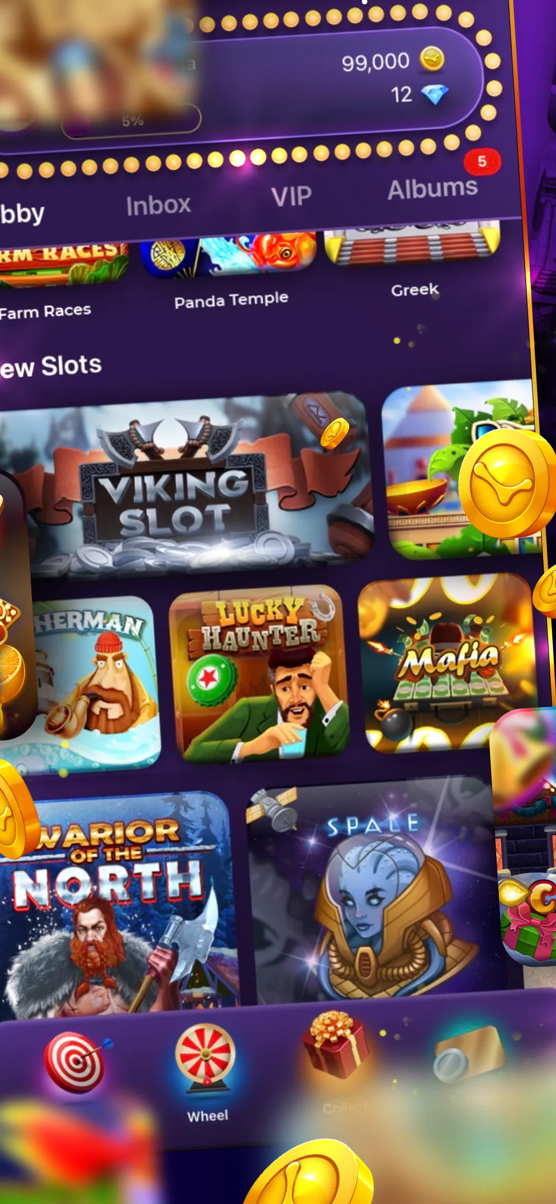 Portrait Slots™ - Vegas Casino | Indus Appstore | Screenshot