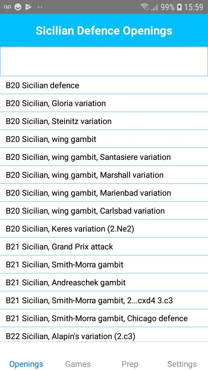 Chess - Sicilian Defence Openi | Indus Appstore | Screenshot