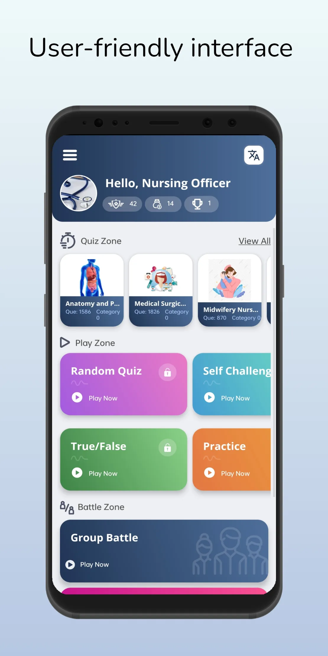 AIIMS NORCET NURSING QUIZ | Indus Appstore | Screenshot