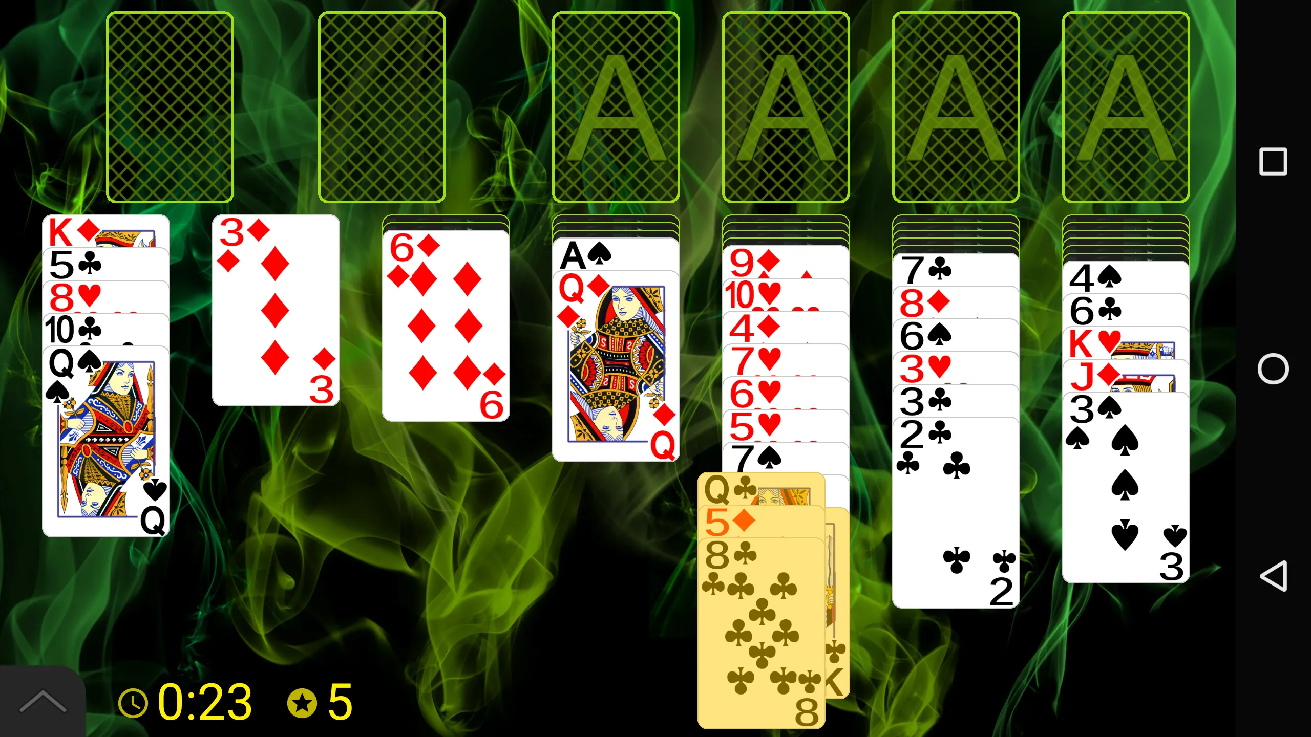 Russian Cell Solitaire | Indus Appstore | Screenshot