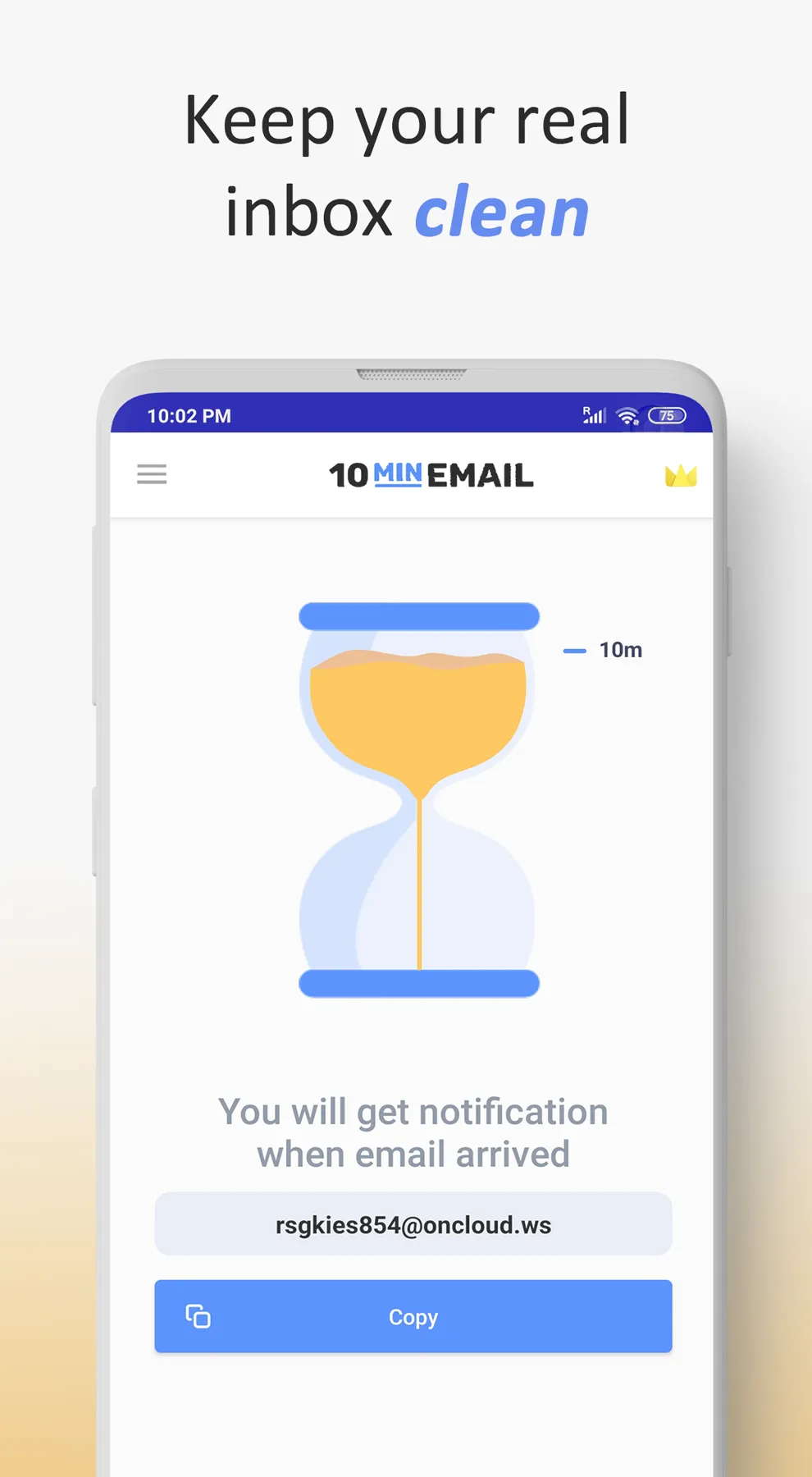 10 Minute Mail - Temp Mail | Indus Appstore | Screenshot