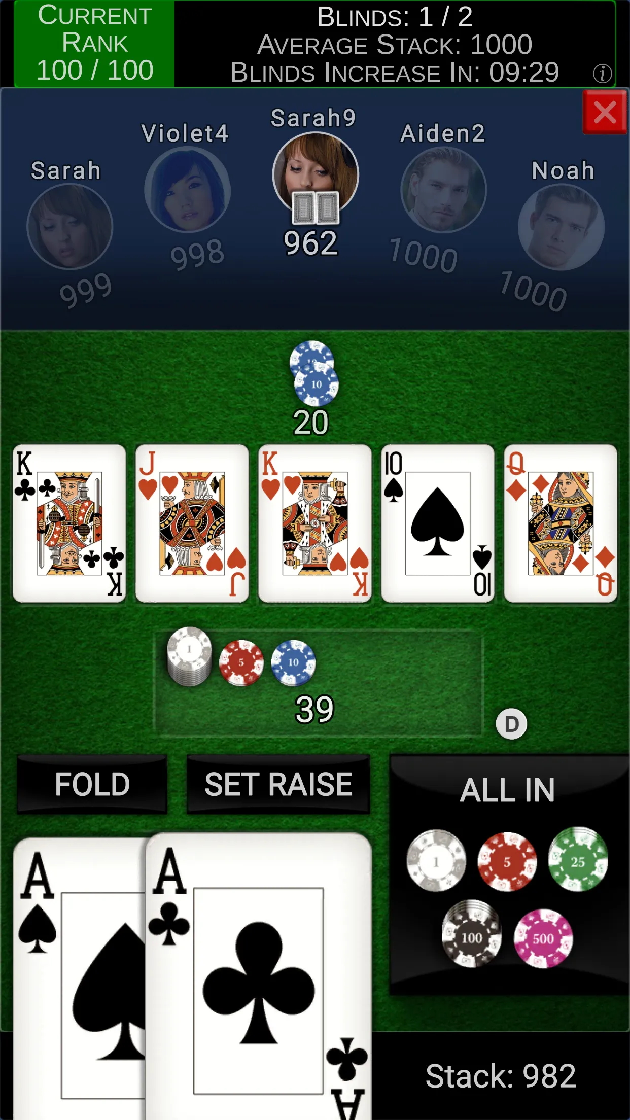 Offline Tournament Poker - Tex | Indus Appstore | Screenshot