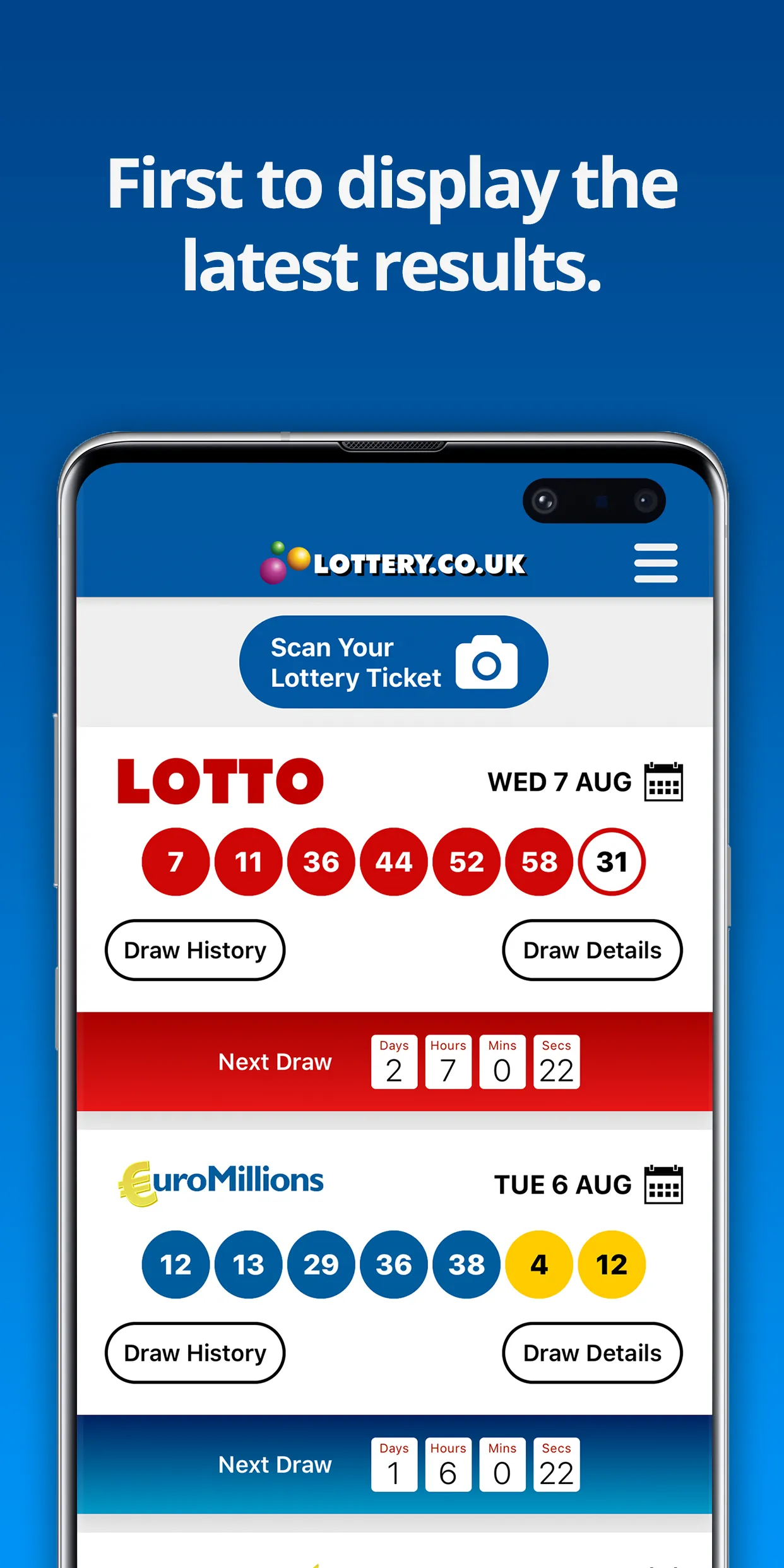 Lottery Results | Indus Appstore | Screenshot