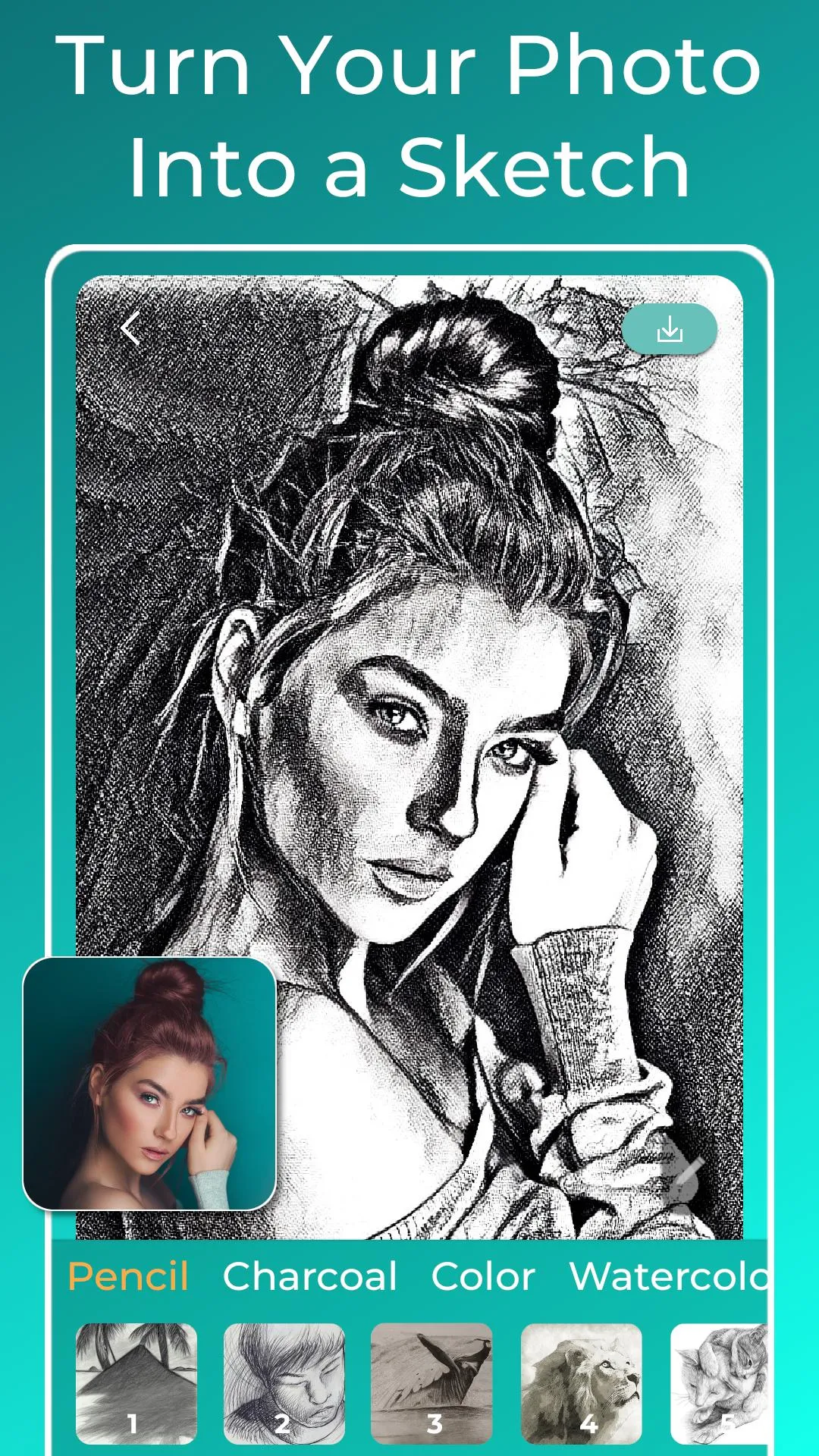 Drawify - Pencil Photo Sketch | Indus Appstore | Screenshot