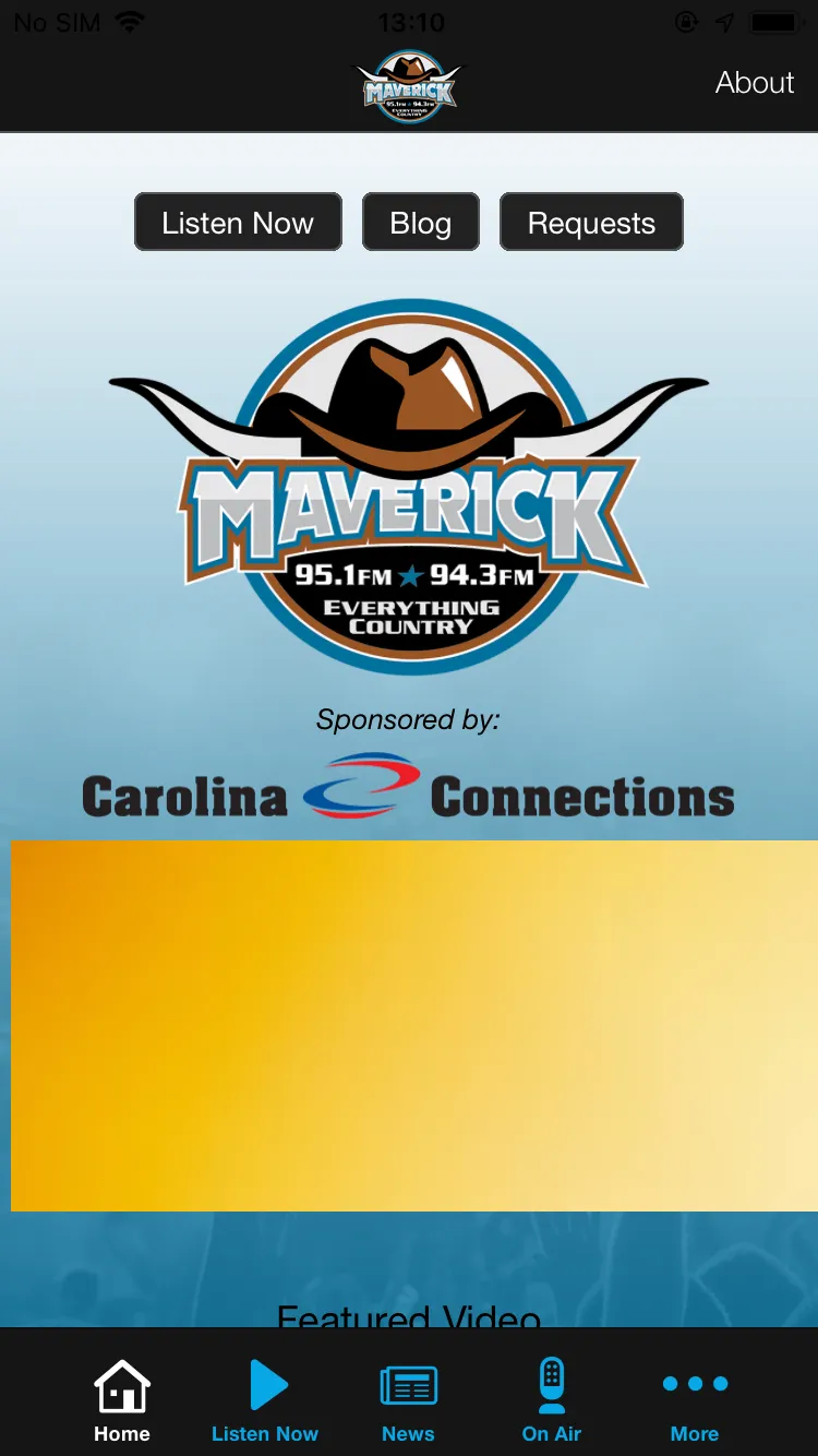 Maverick Radio NC | Indus Appstore | Screenshot