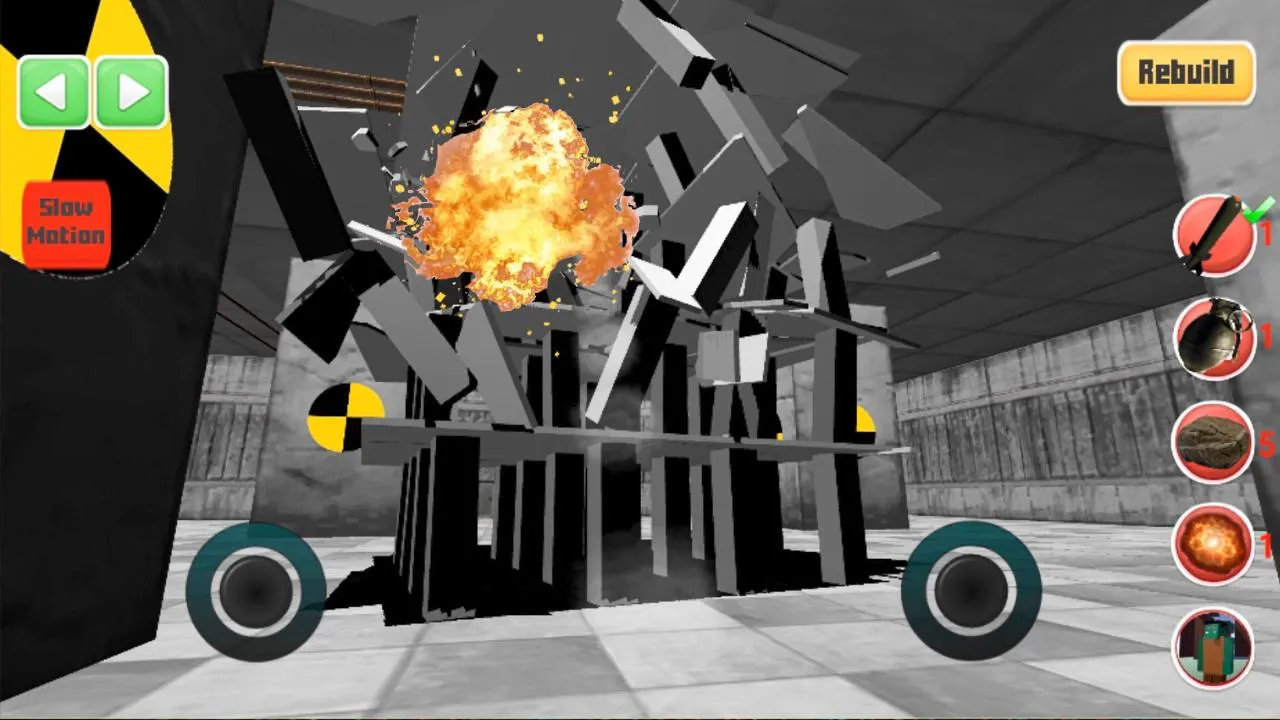 Destroy it all! Physics game | Indus Appstore | Screenshot