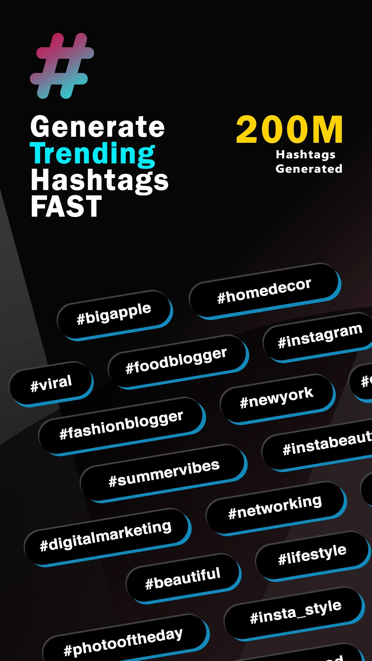 Hashtag AI: Get Real Followers | Indus Appstore | Screenshot