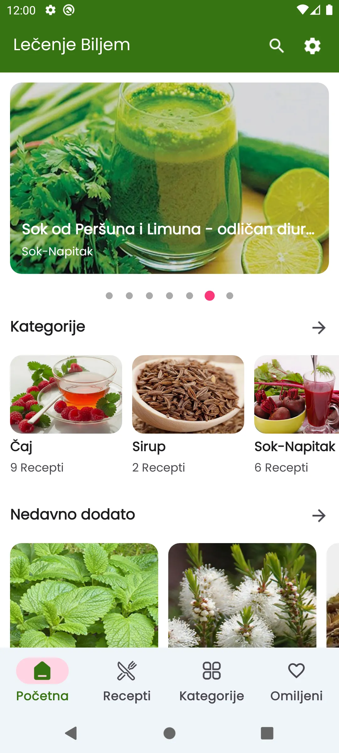 Lečenje Biljem | Indus Appstore | Screenshot