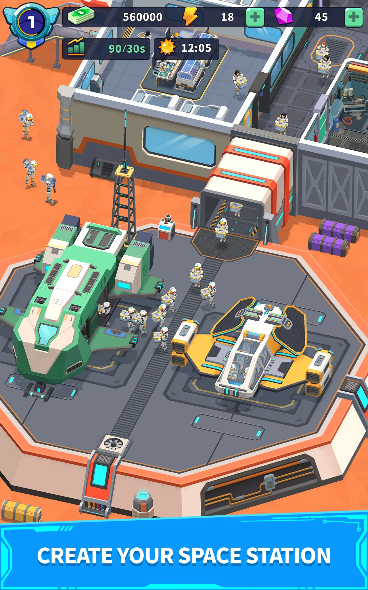 Idle Survivor Space Odyssey | Indus Appstore | Screenshot