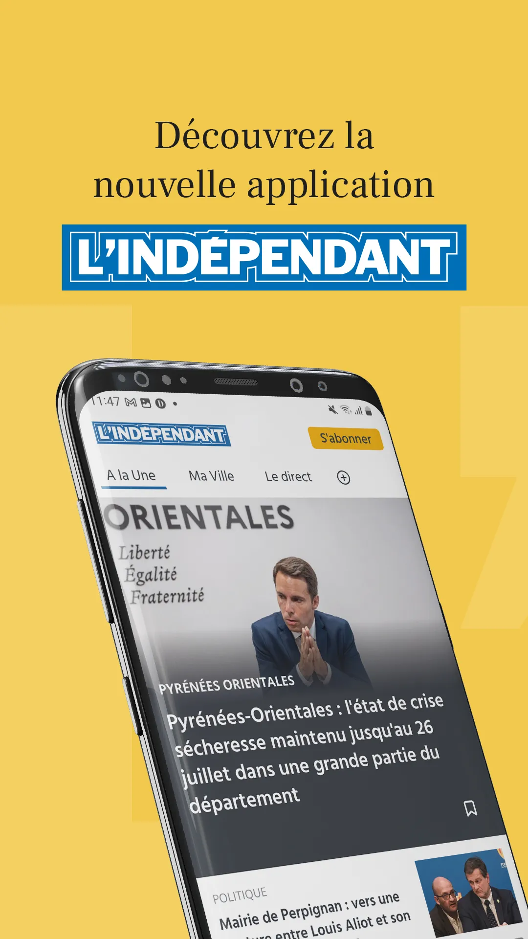 L'Indépendant, Actus locales | Indus Appstore | Screenshot