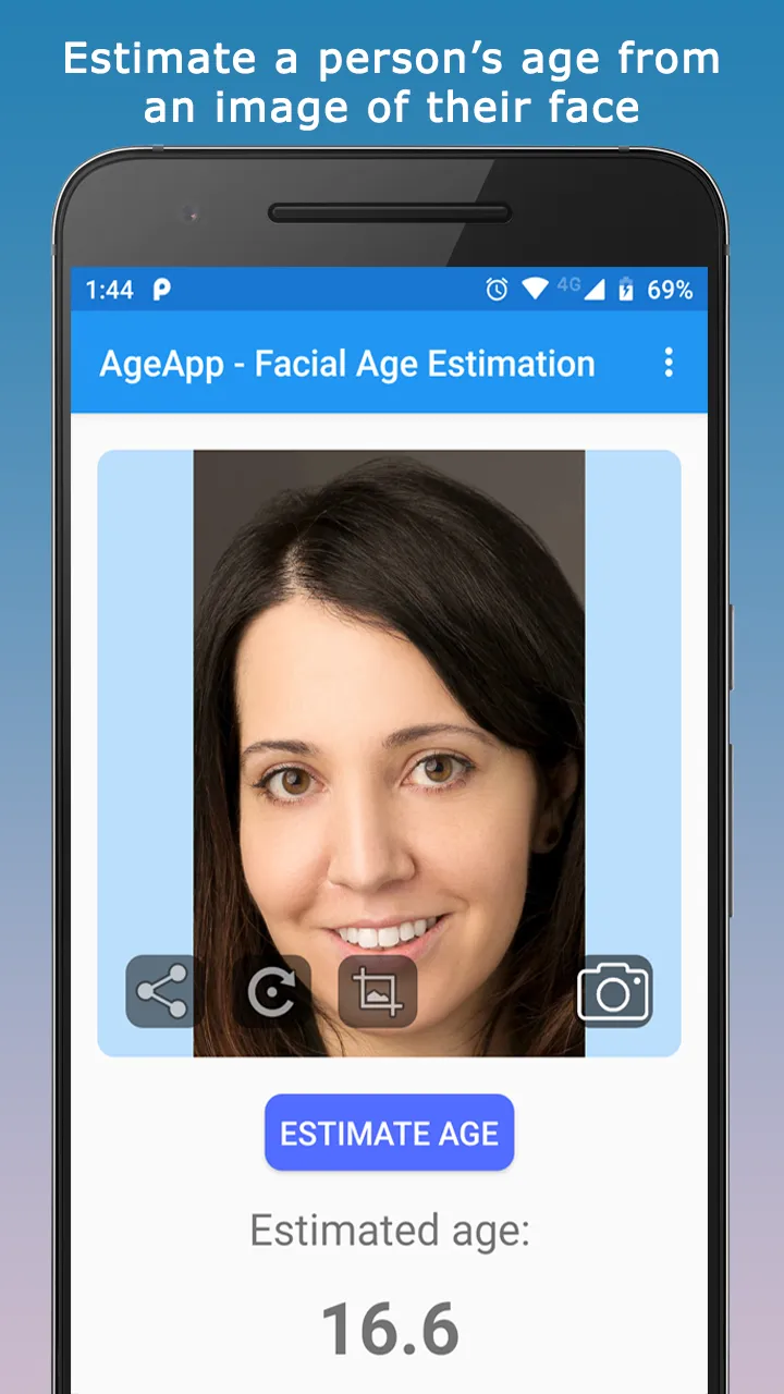 AgeScan - Facial Age Predictor | Indus Appstore | Screenshot