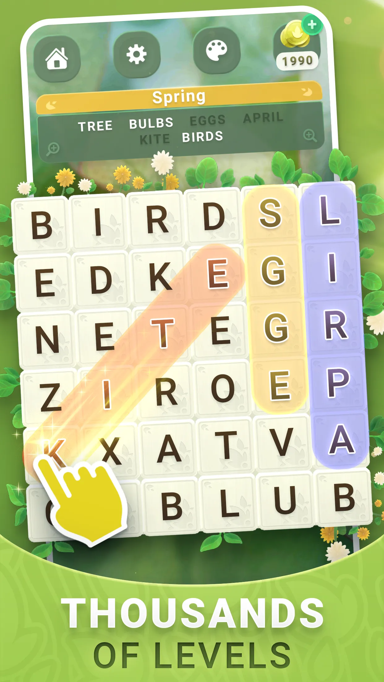 Word Search Nature Puzzle Game | Indus Appstore | Screenshot