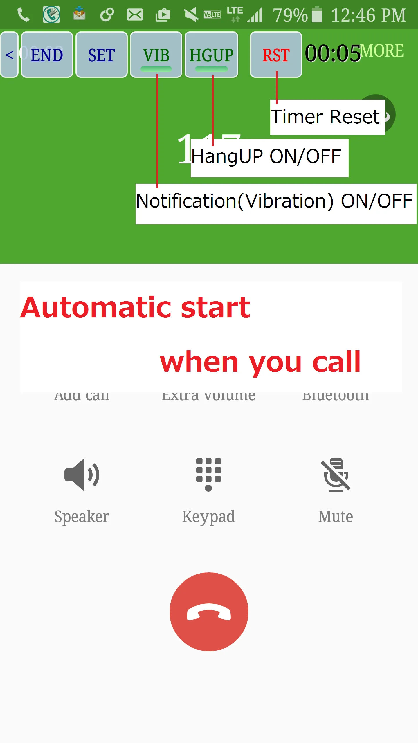 CallTimeWatcher | Indus Appstore | Screenshot