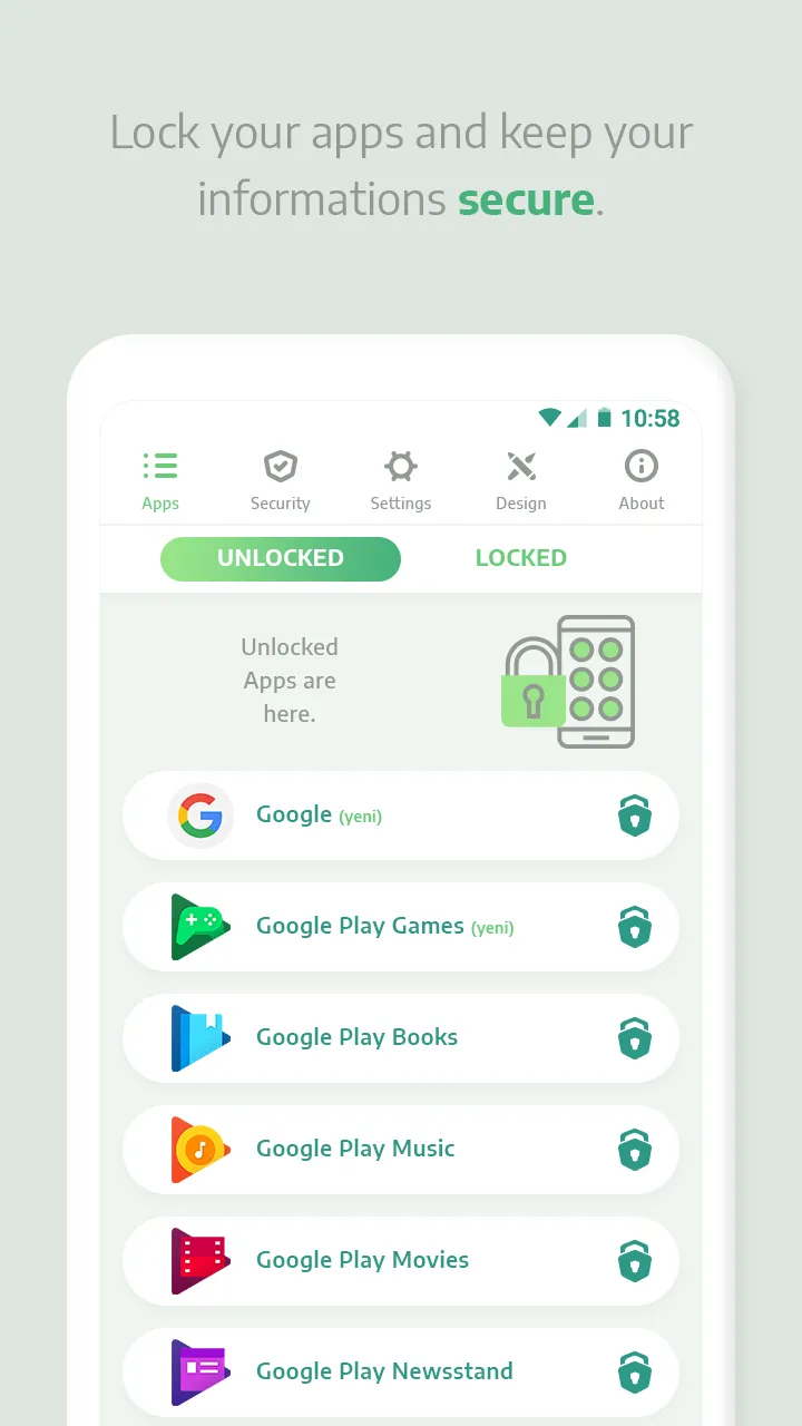 AppLock - Lock Screen | Indus Appstore | Screenshot