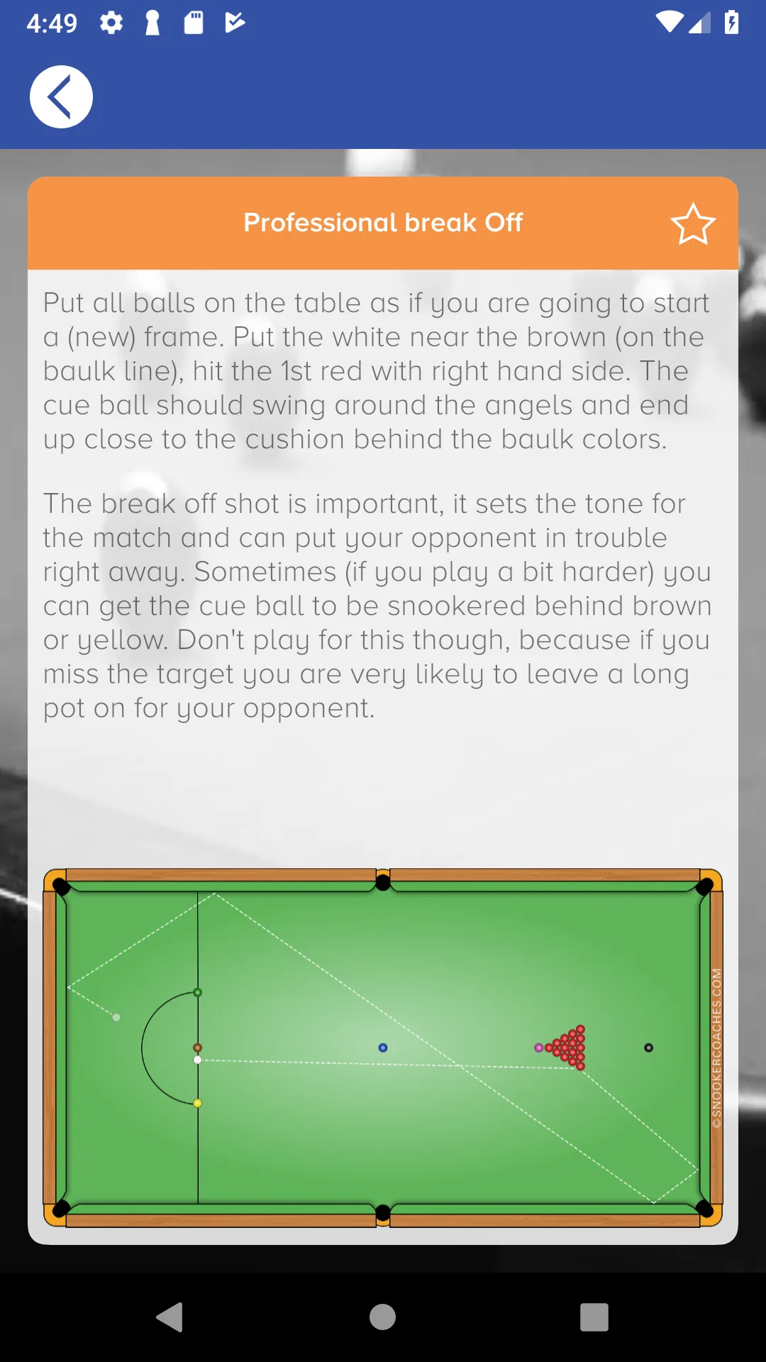 Snooker Coach 147 | Indus Appstore | Screenshot