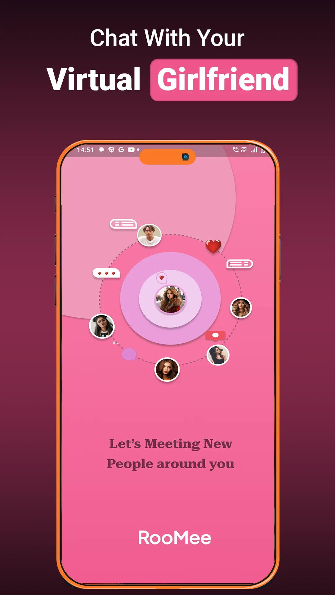 RooMee: Make Virtual Friend | Indus Appstore | Screenshot