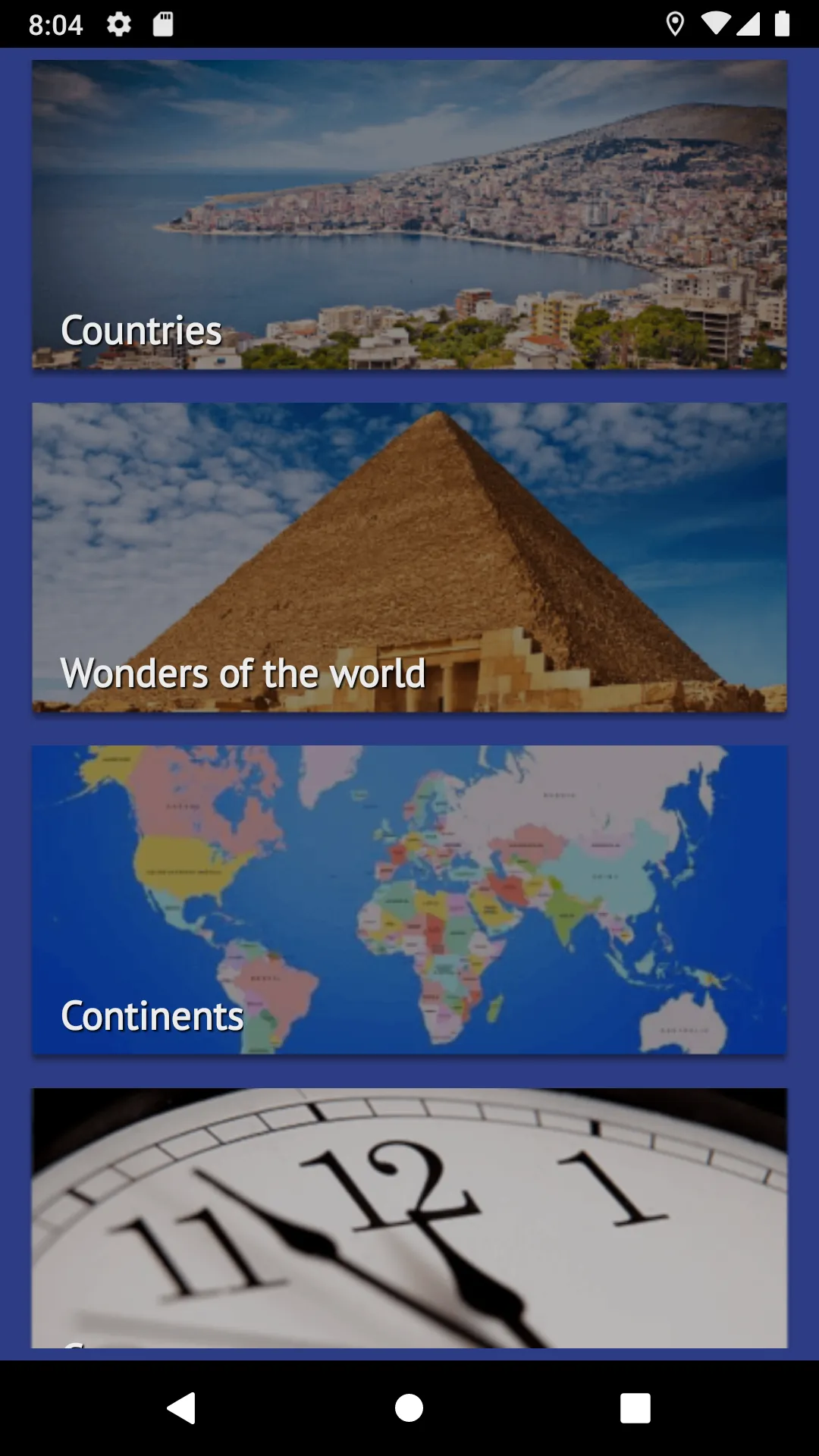 Countries of the World - quiz | Indus Appstore | Screenshot