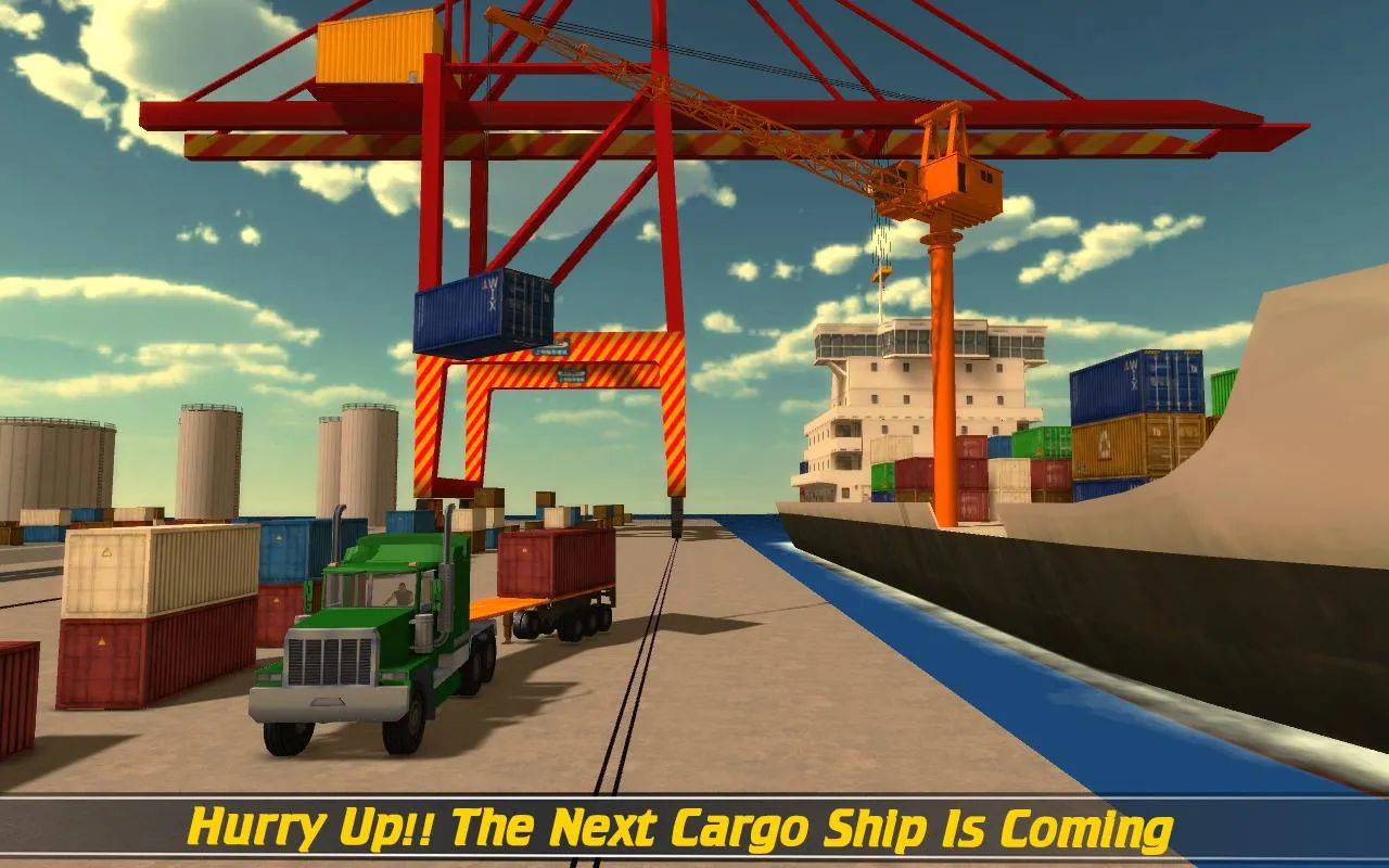 Cargo Ship Construction Crane | Indus Appstore | Screenshot