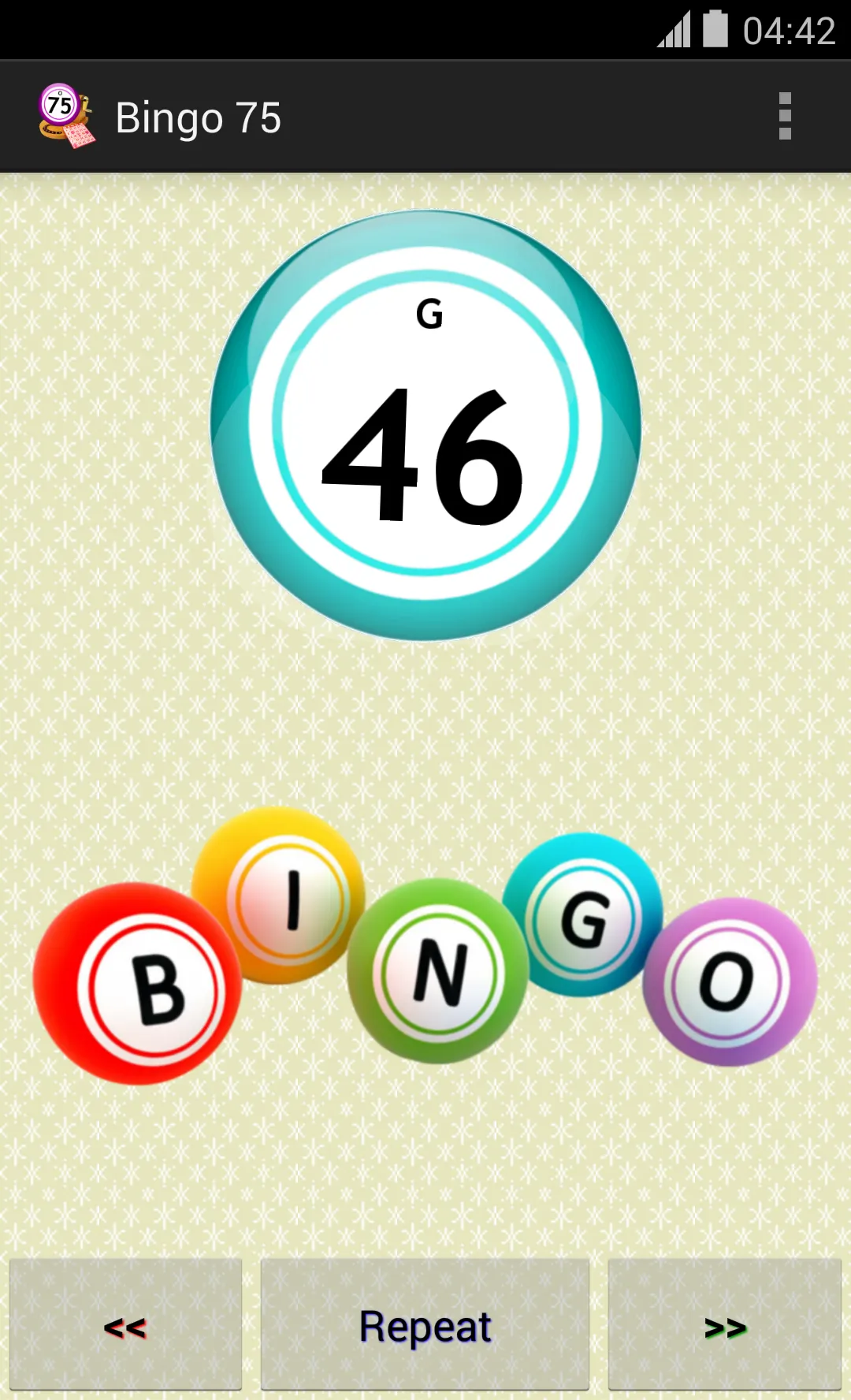 Bingo 75 | Indus Appstore | Screenshot