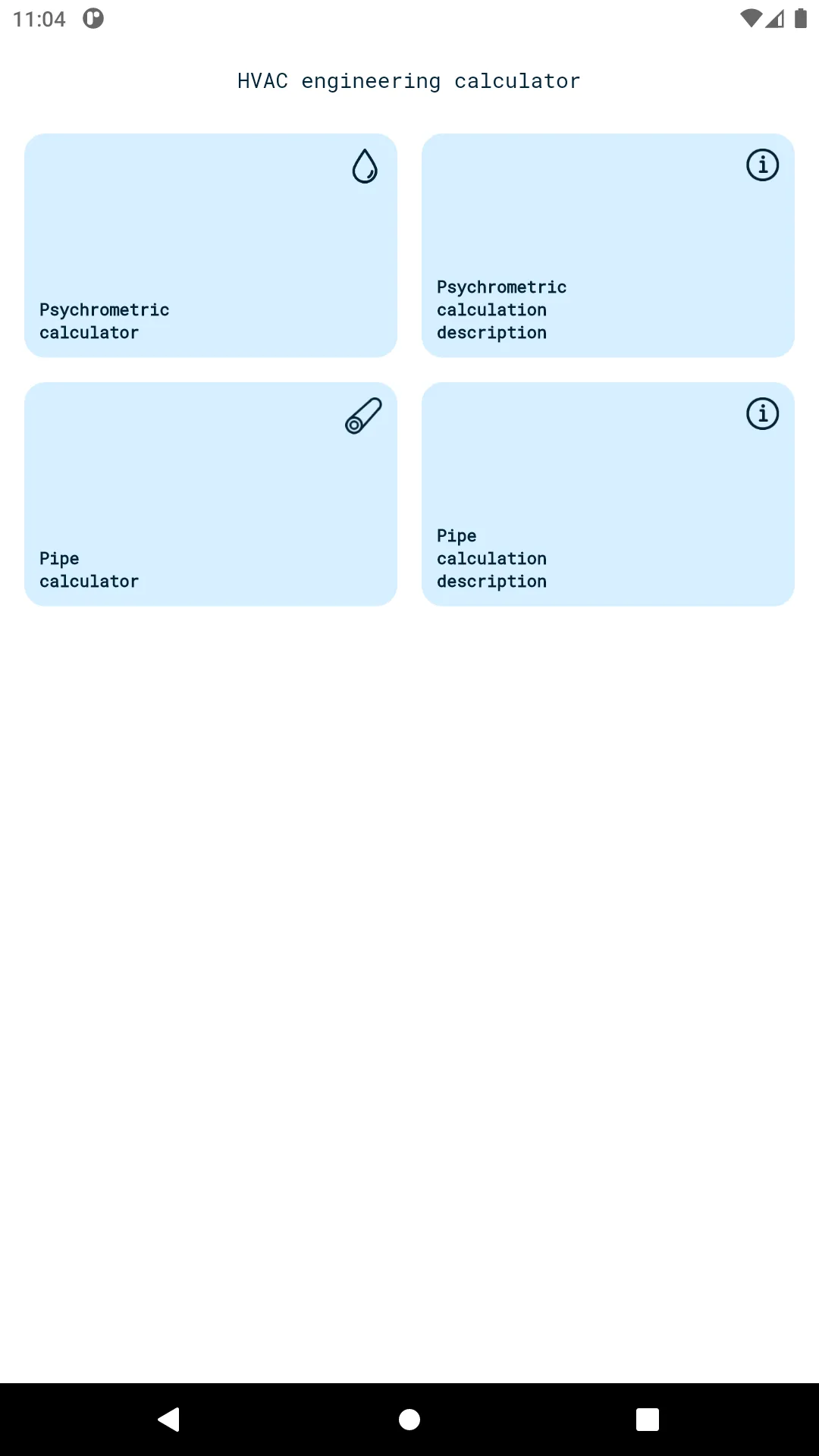 HVAC engineering calculator | Indus Appstore | Screenshot