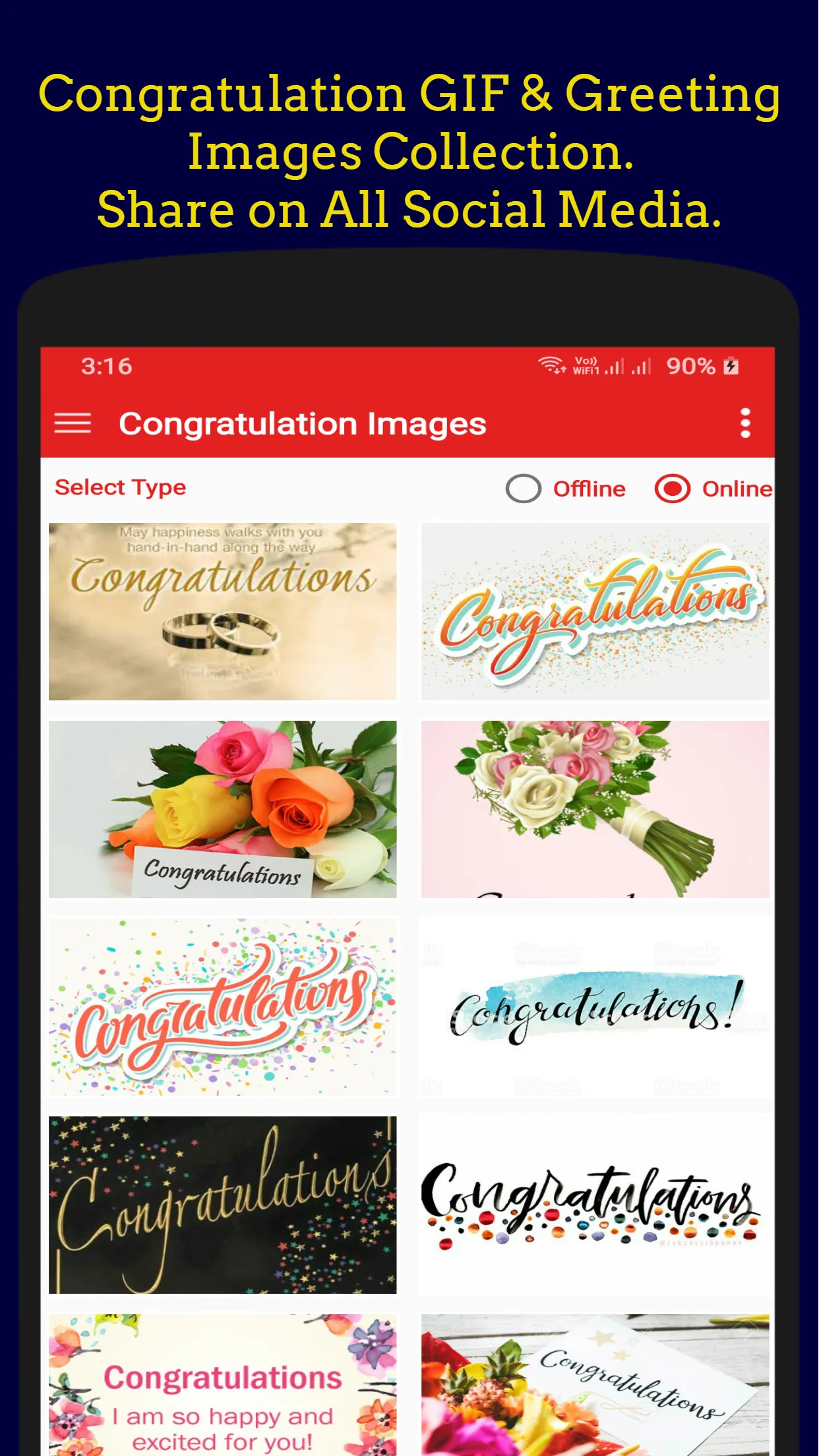 Congratulation GIF Collection | Indus Appstore | Screenshot