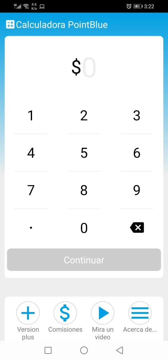 Calculadora MP PointBlue | Indus Appstore | Screenshot