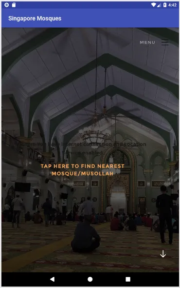 Mosque & Prayer Room Singapore | Indus Appstore | Screenshot