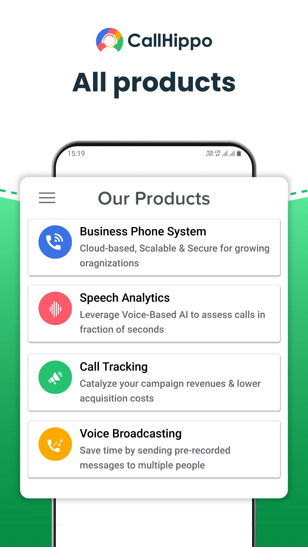 CallHippo | Indus Appstore | Screenshot