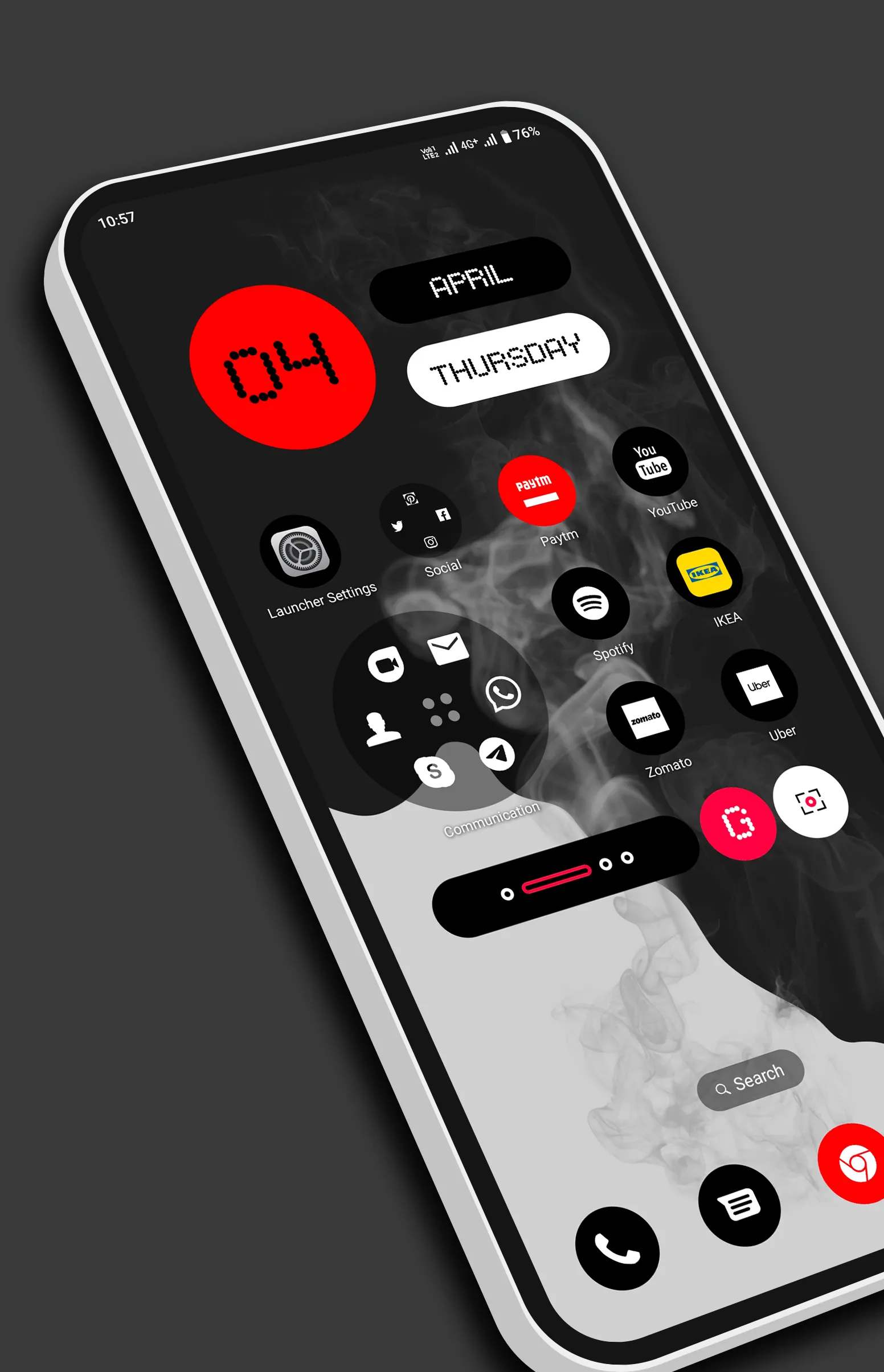 Nil Launcher - Theme, Folder | Indus Appstore | Screenshot