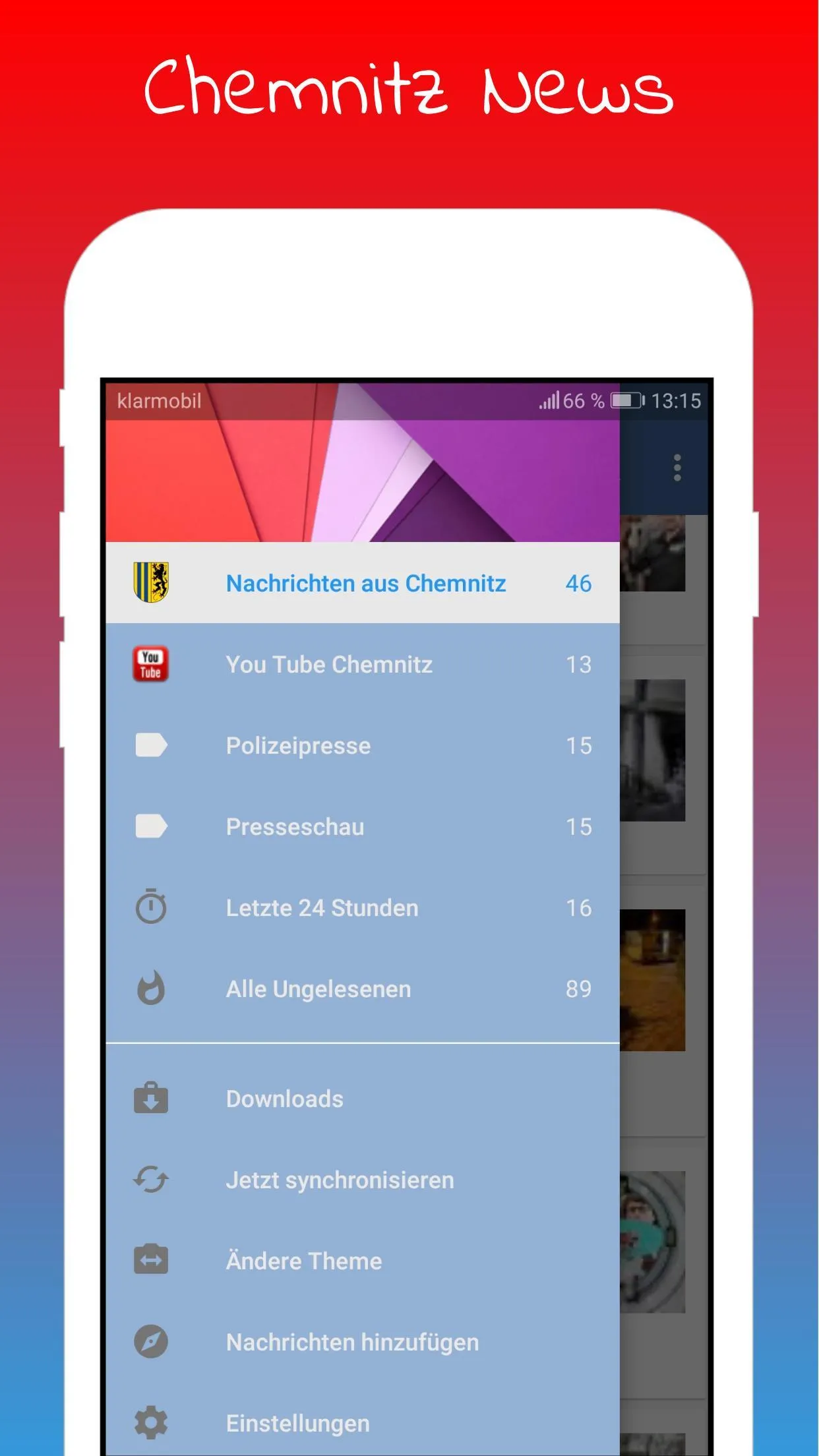 Chemnitz Aktuelle Nachrichten | Indus Appstore | Screenshot