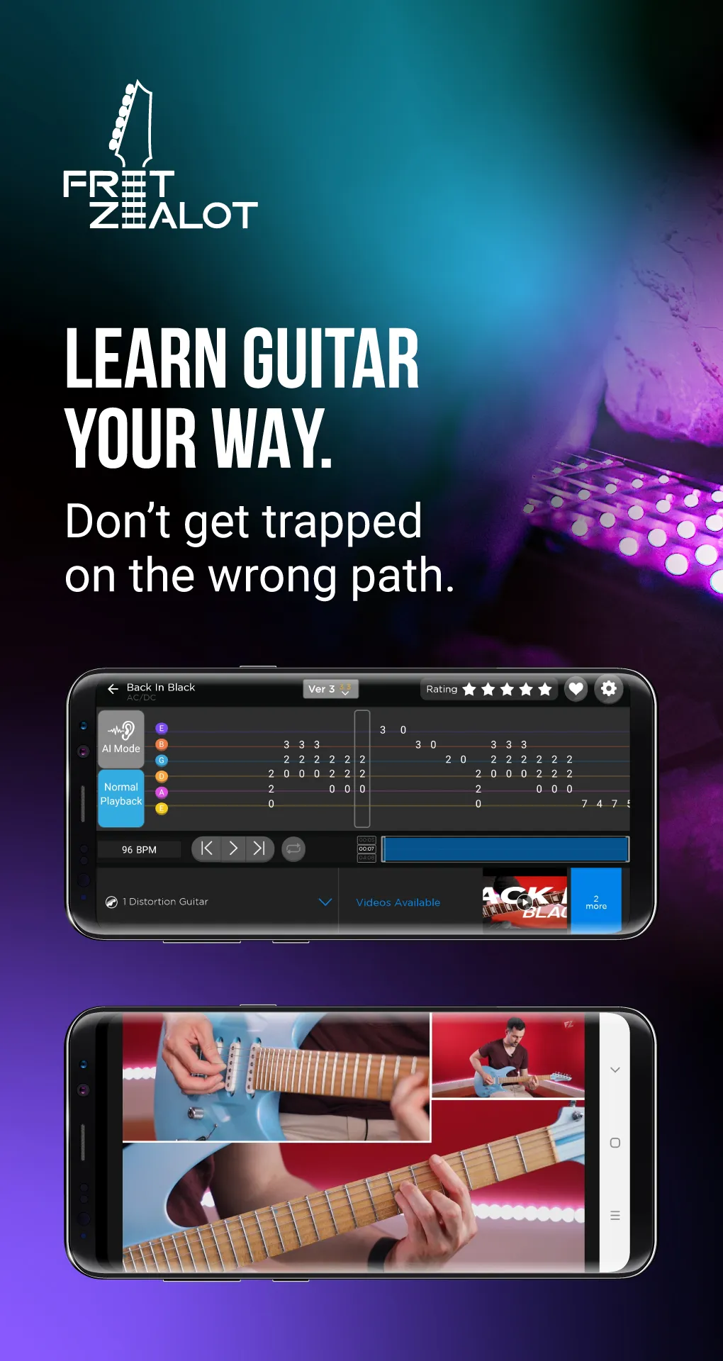 Fret Zealot: Learn Real Guitar | Indus Appstore | Screenshot