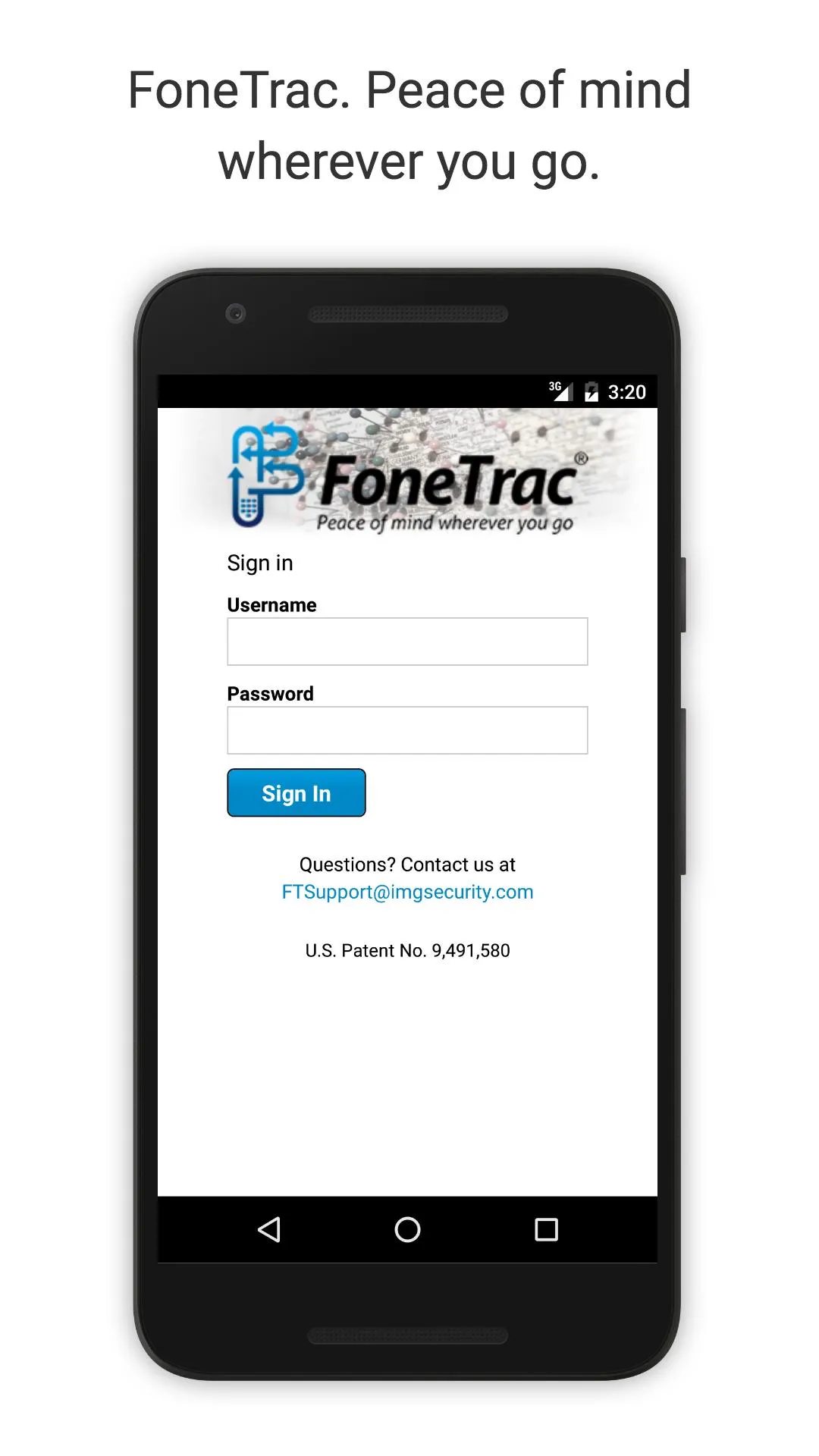 FoneTrac | Indus Appstore | Screenshot