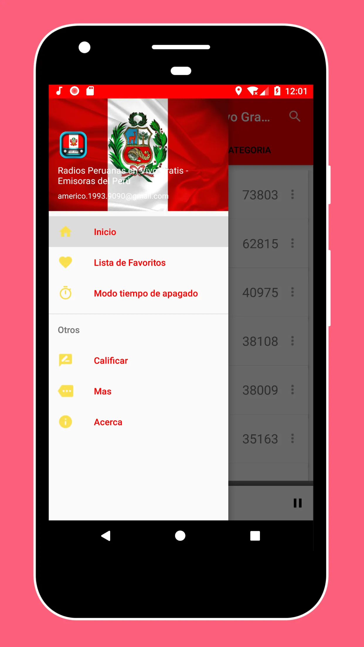 Radio Peru + Radio Peru FM | Indus Appstore | Screenshot